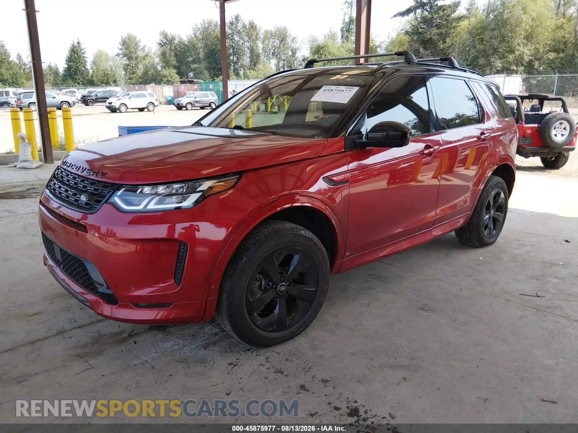 2 Фотография поврежденного автомобиля SALCT2FX8MH890106 LAND ROVER DISCOVERY SPORT 2021