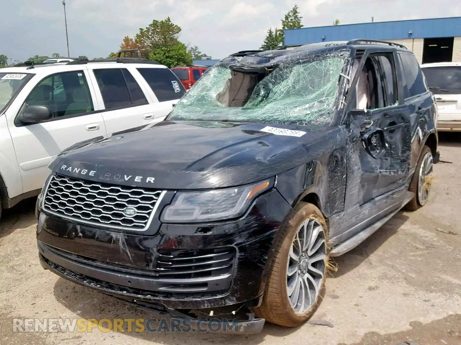2 Photograph of a damaged car SALGS2RE0KA520840 LAND ROVER RANGE ROVE 2019