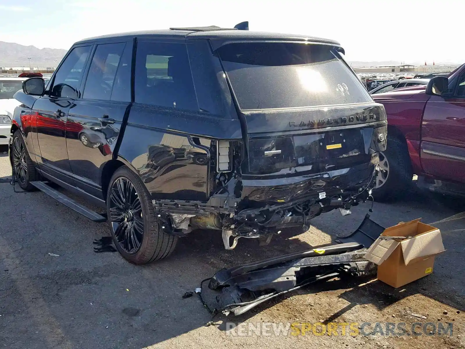 3 Photograph of a damaged car SALGS2RE0KA541087 LAND ROVER RANGE ROVE 2019