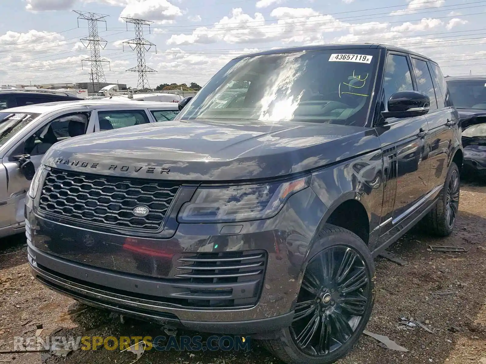 2 Photograph of a damaged car SALGS2RE2KA544007 LAND ROVER RANGE ROVE 2019