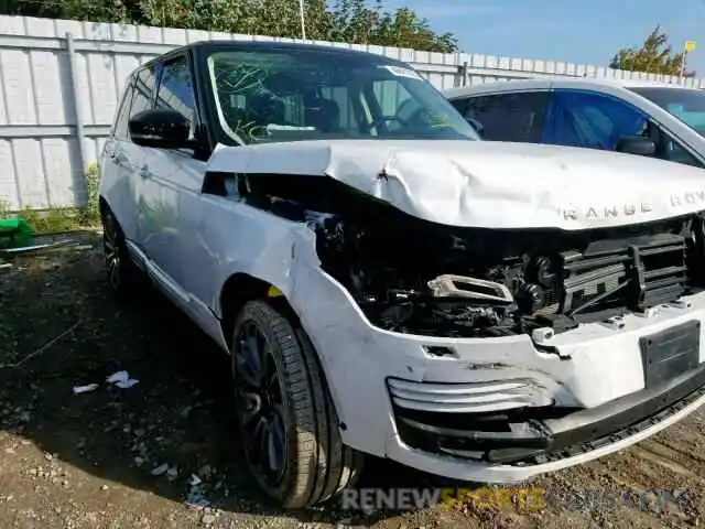 9 Photograph of a damaged car SALGS2RE3KA526440 LAND ROVER RANGE ROVE 2019