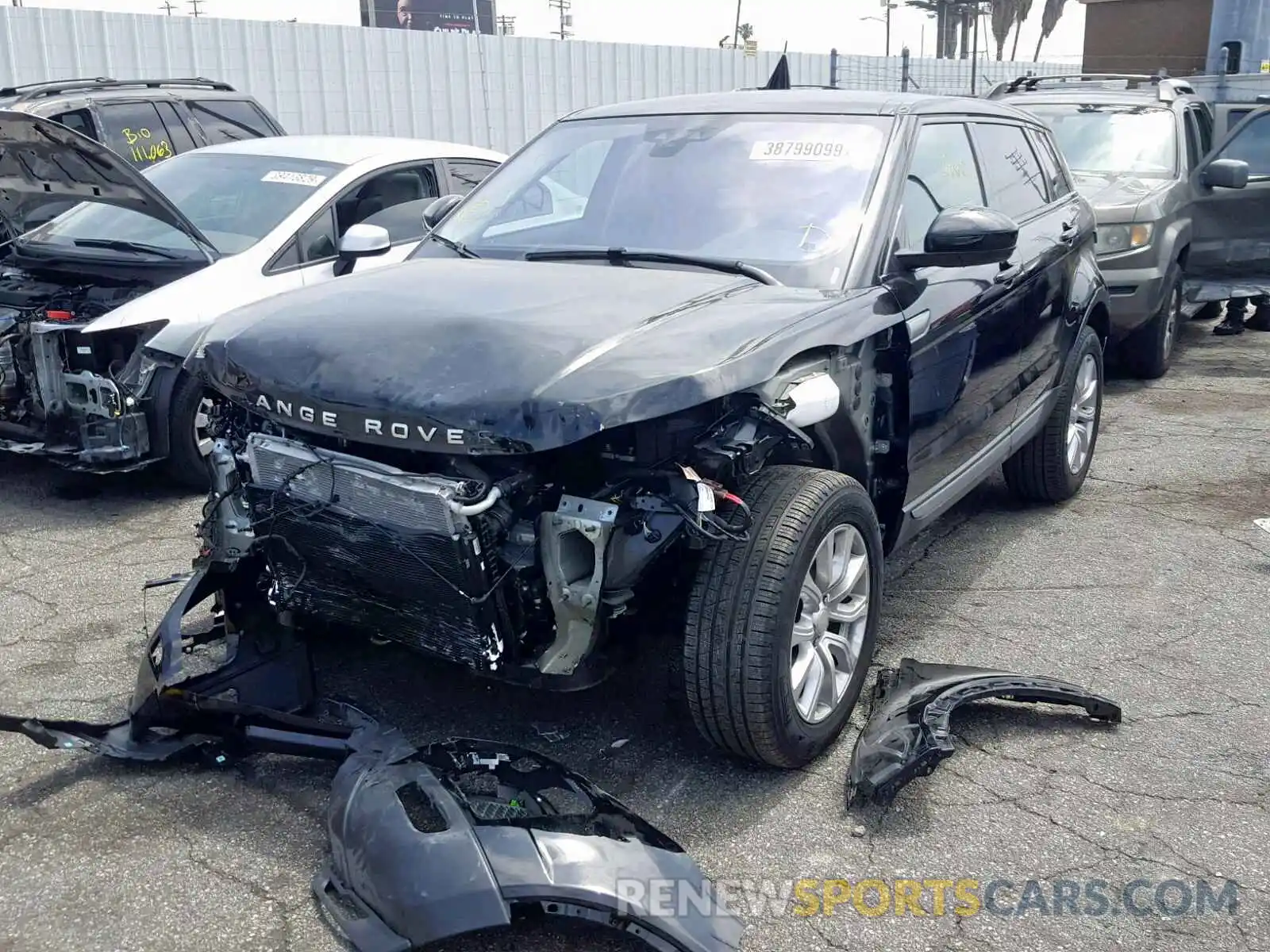 2 Photograph of a damaged car SALVP2RX6KH335970 LAND ROVER RANGE ROVE 2019