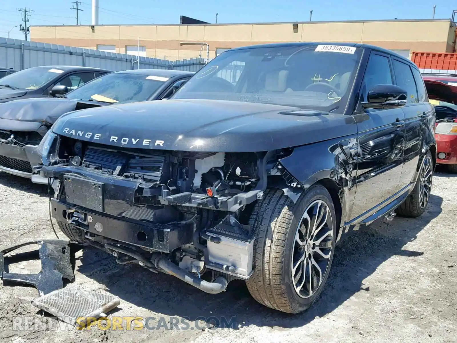 2 Photograph of a damaged car SALWR2RK3KA835886 LAND ROVER RANGE ROVE 2019