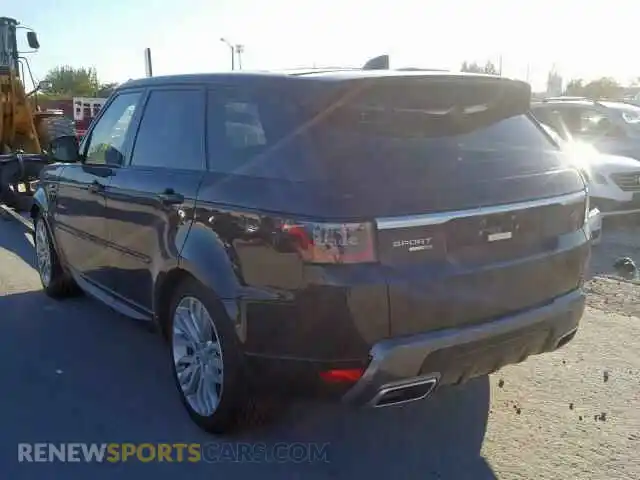3 Photograph of a damaged car SALWR2RV4KA827922 LAND ROVER RANGE ROVE 2019