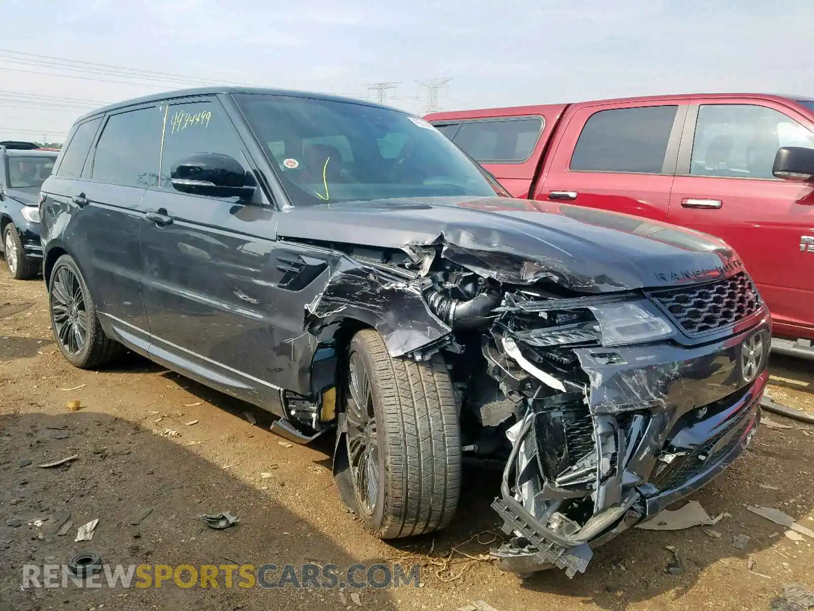 1 Photograph of a damaged car SALWV2RE9KA849877 LAND ROVER RANGE ROVE 2019