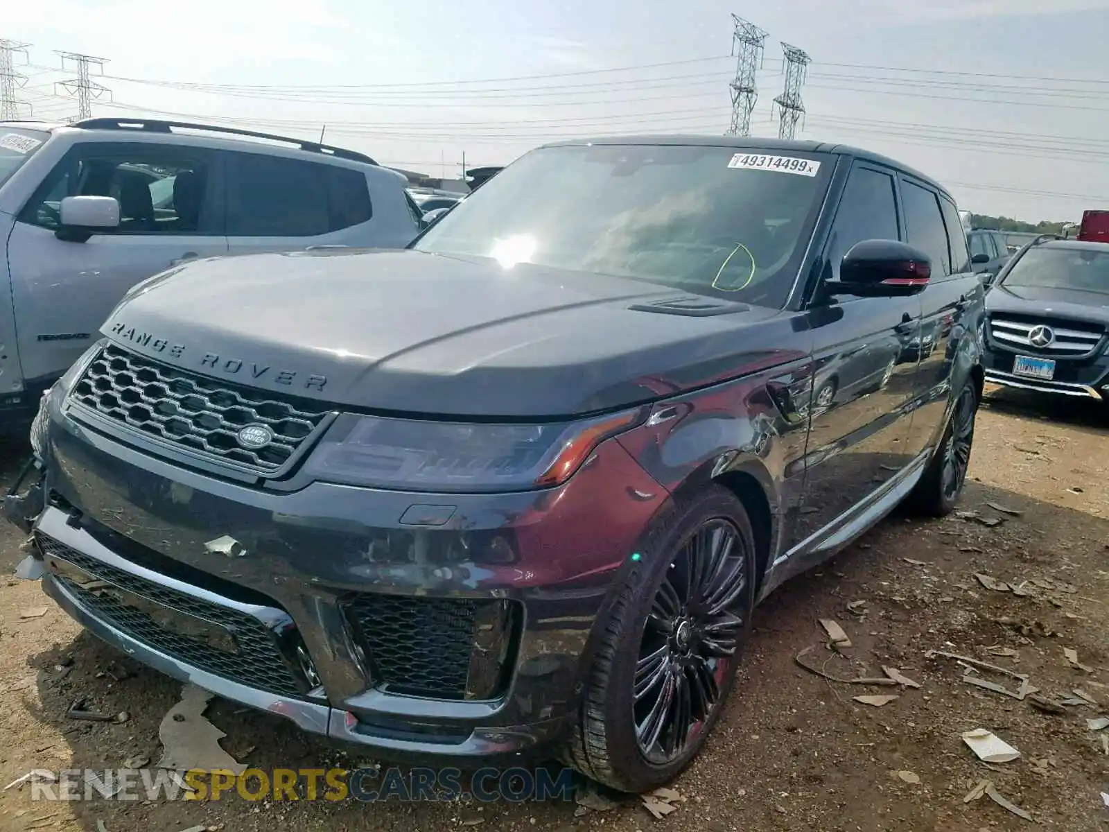 2 Photograph of a damaged car SALWV2RE9KA849877 LAND ROVER RANGE ROVE 2019