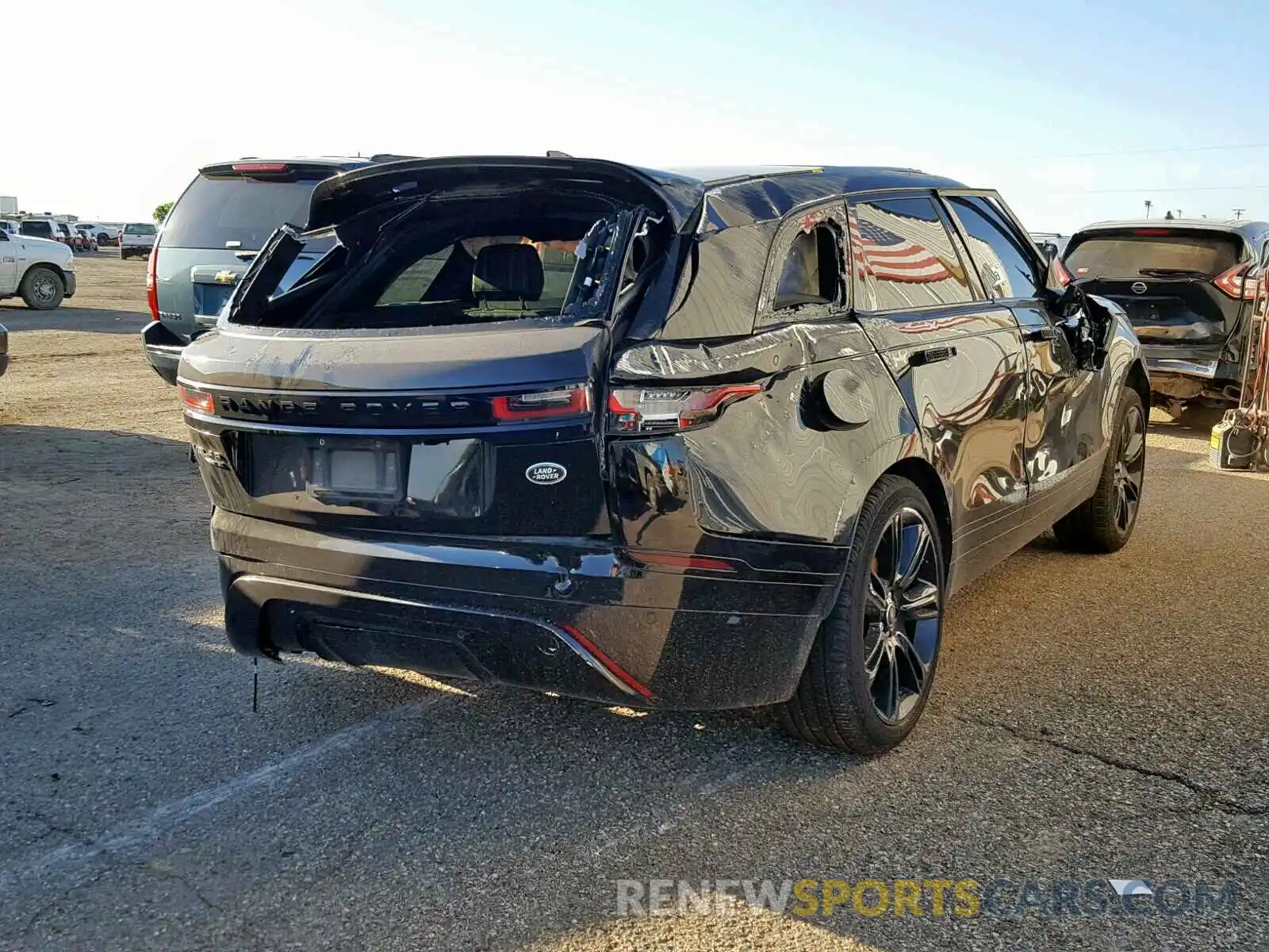 4 Photograph of a damaged car SALYB2FVXKA225849 LAND ROVER RANGE ROVE 2019