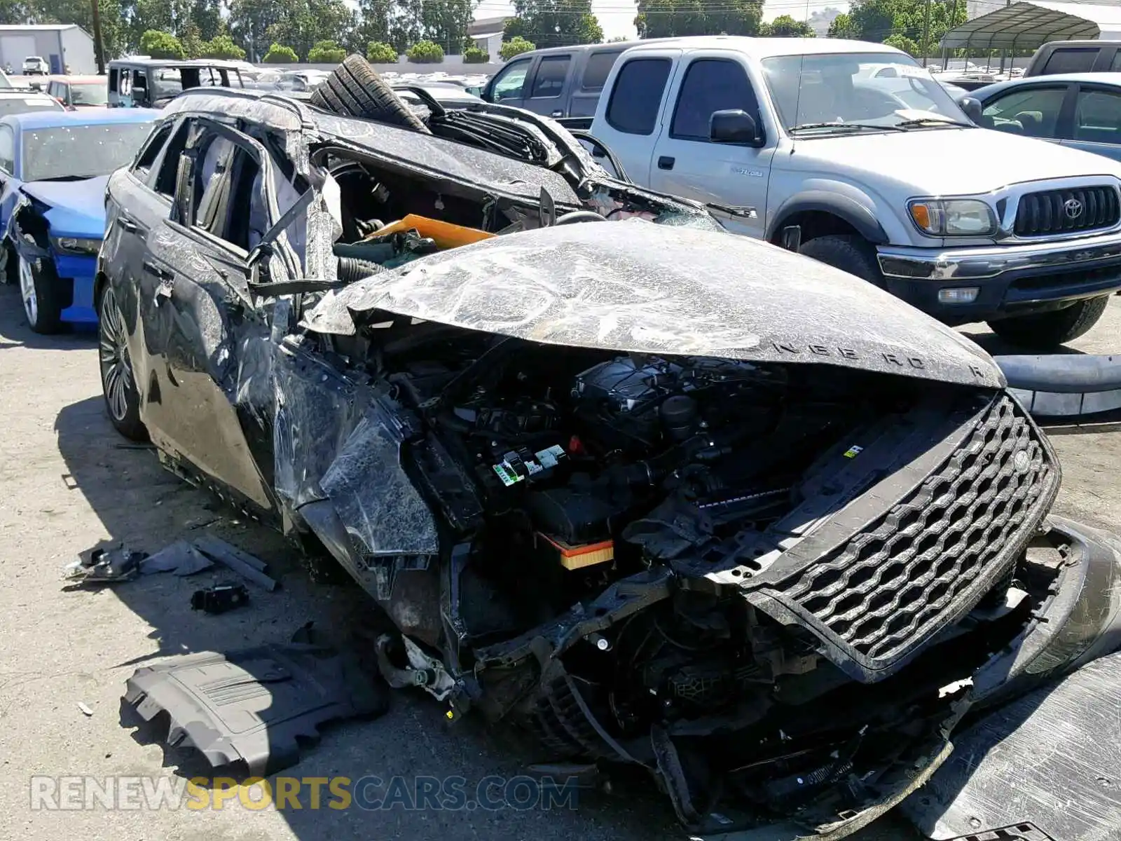 1 Photograph of a damaged car SALYM2EV3KA794277 LAND ROVER RANGE ROVE 2019