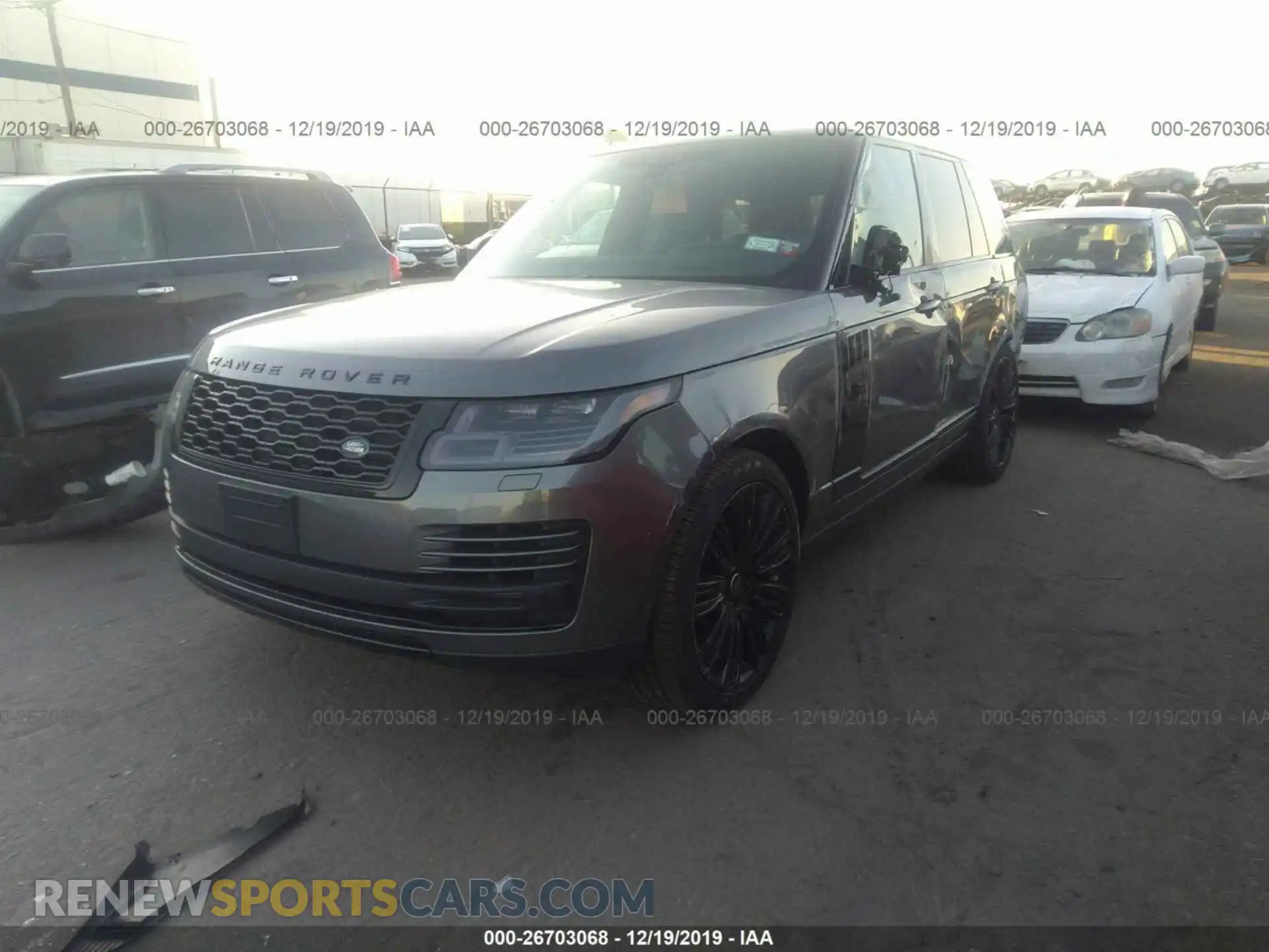 2 Photograph of a damaged car SALGS2RE0KA559878 LAND ROVER RANGE ROVER 2019