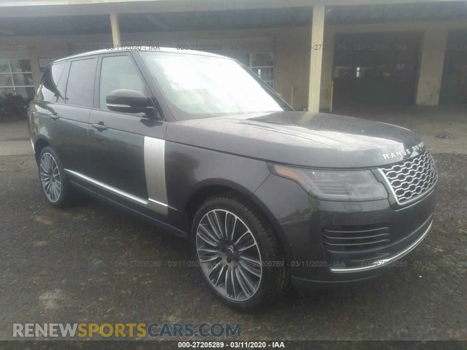 1 Photograph of a damaged car SALGS2RE2KA556187 LAND ROVER RANGE ROVER 2019