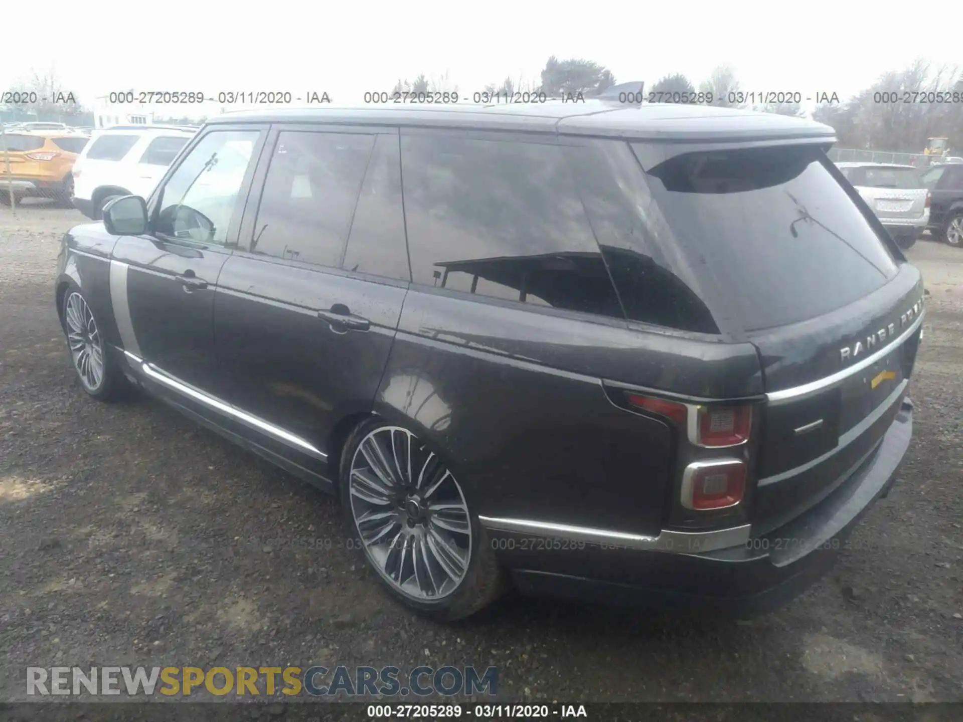 3 Photograph of a damaged car SALGS2RE2KA556187 LAND ROVER RANGE ROVER 2019