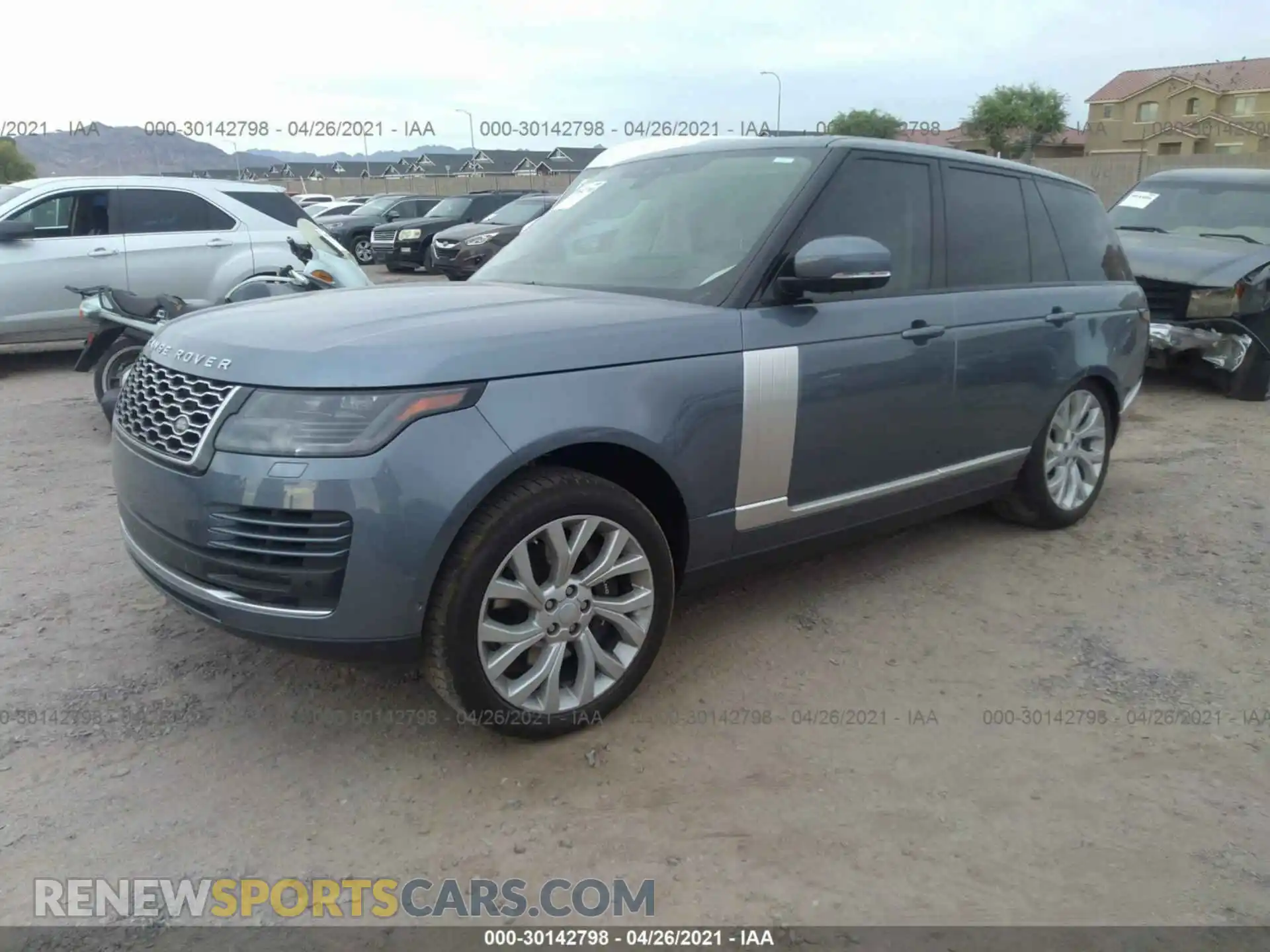 2 Photograph of a damaged car SALGS2RE5KA531445 LAND ROVER RANGE ROVER 2019