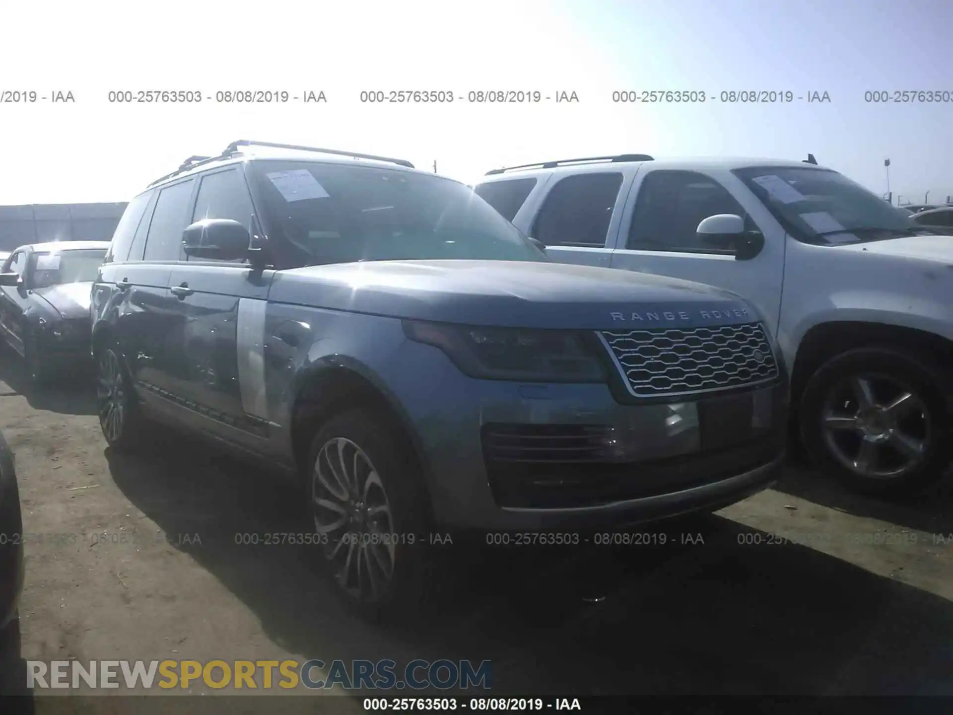 1 Photograph of a damaged car SALGS2RE8KA541869 LAND ROVER RANGE ROVER 2019