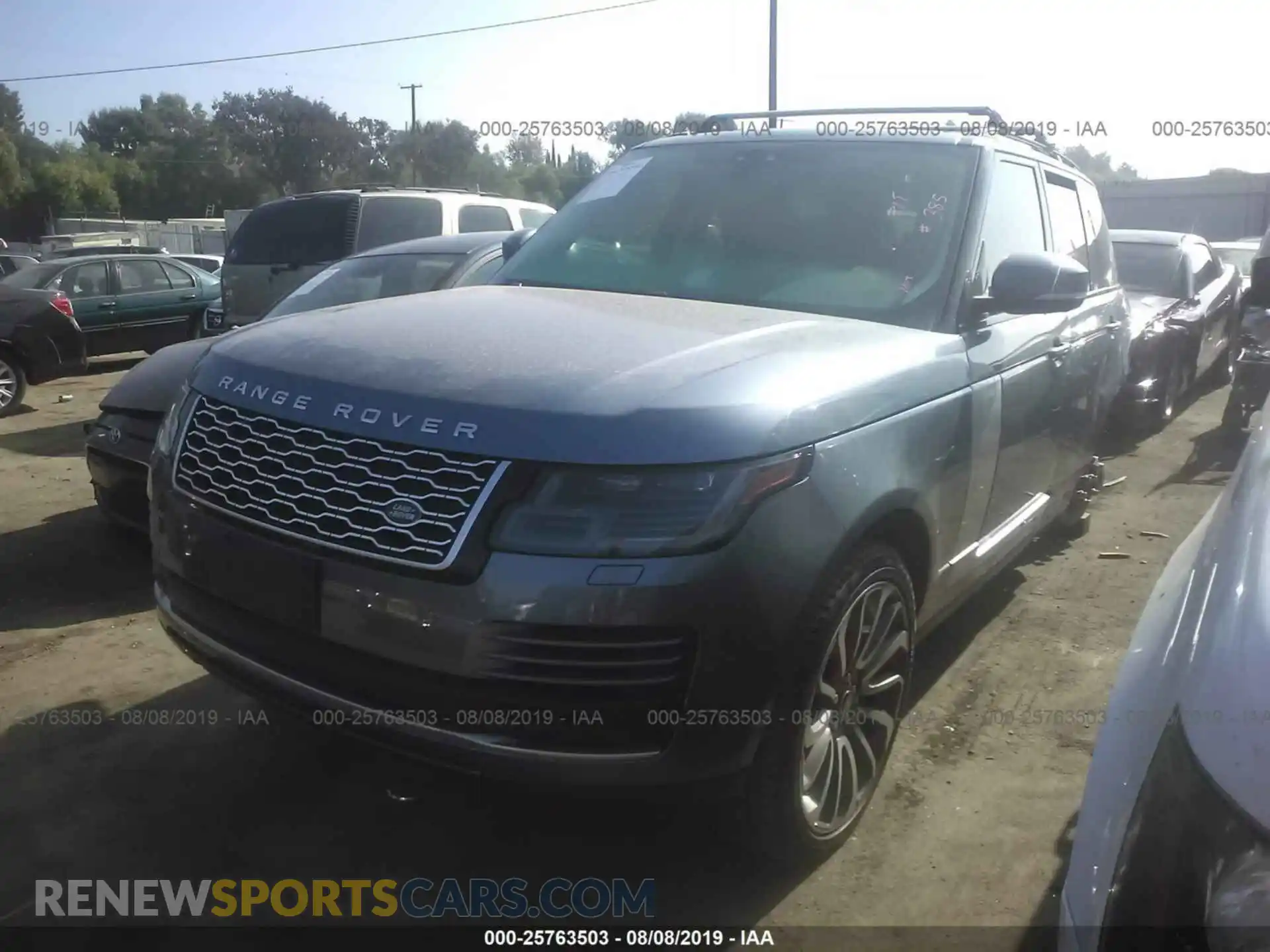 2 Photograph of a damaged car SALGS2RE8KA541869 LAND ROVER RANGE ROVER 2019