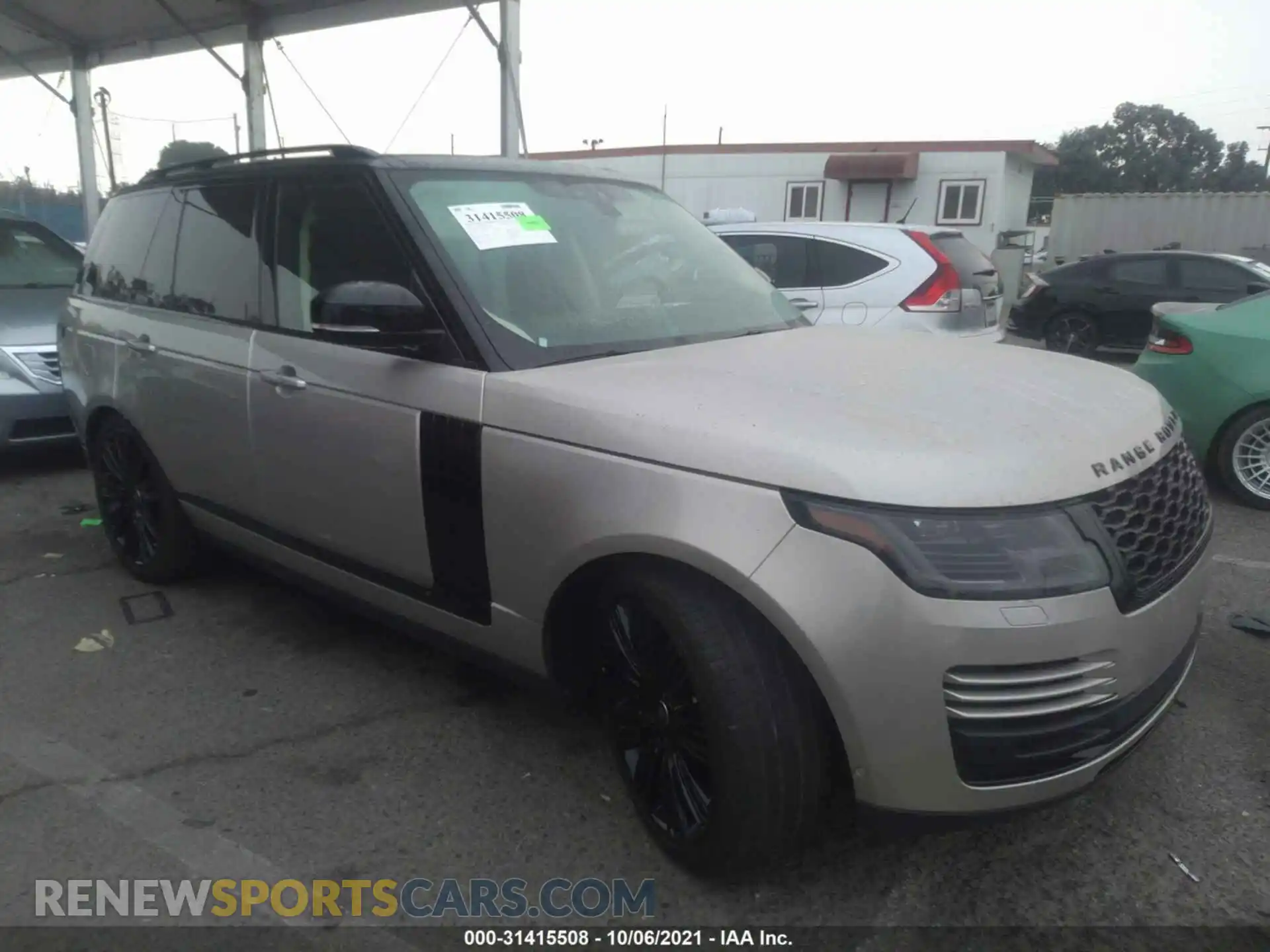 1 Photograph of a damaged car SALGS2REXKA555529 LAND ROVER RANGE ROVER 2019