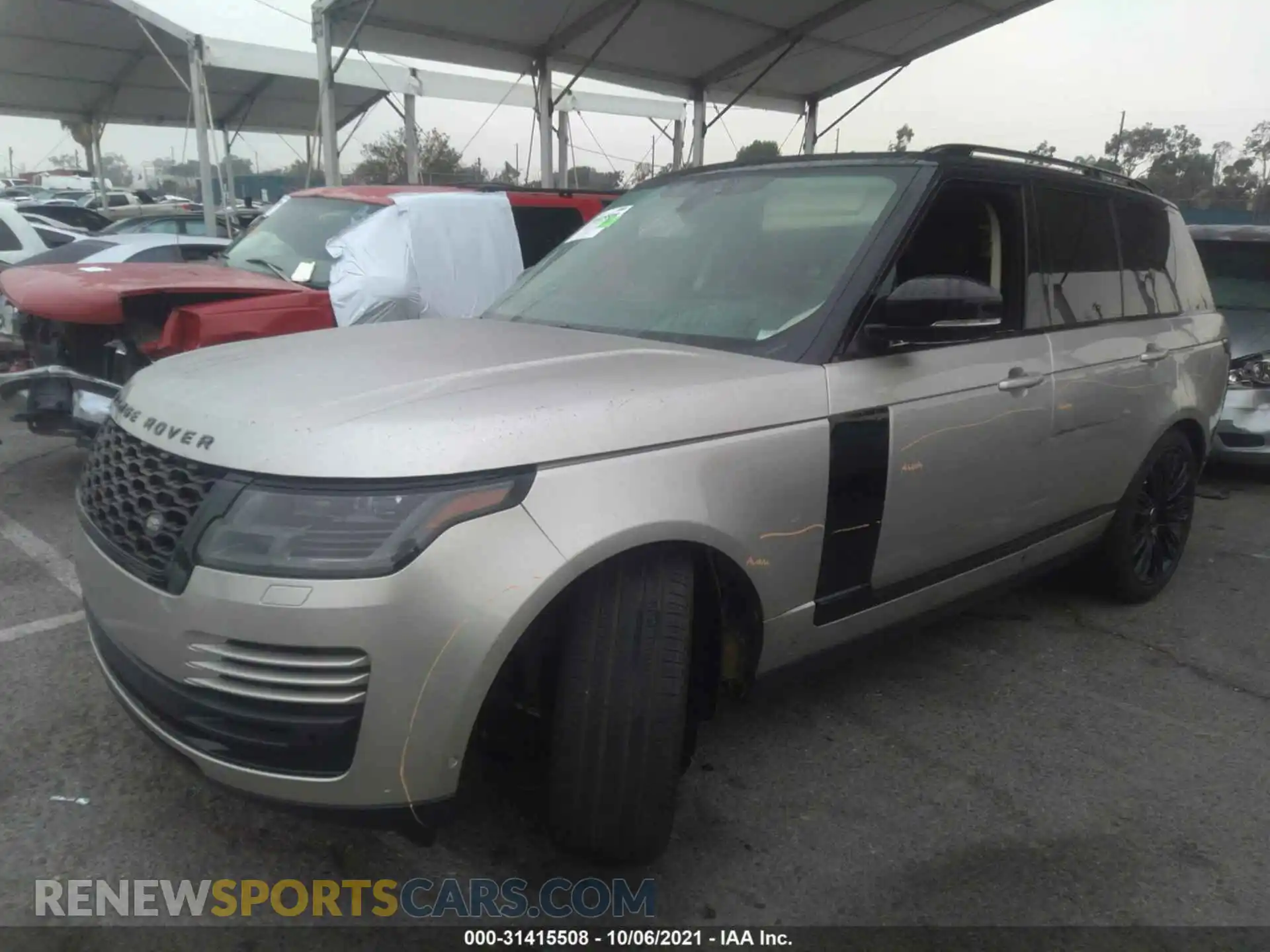 2 Photograph of a damaged car SALGS2REXKA555529 LAND ROVER RANGE ROVER 2019