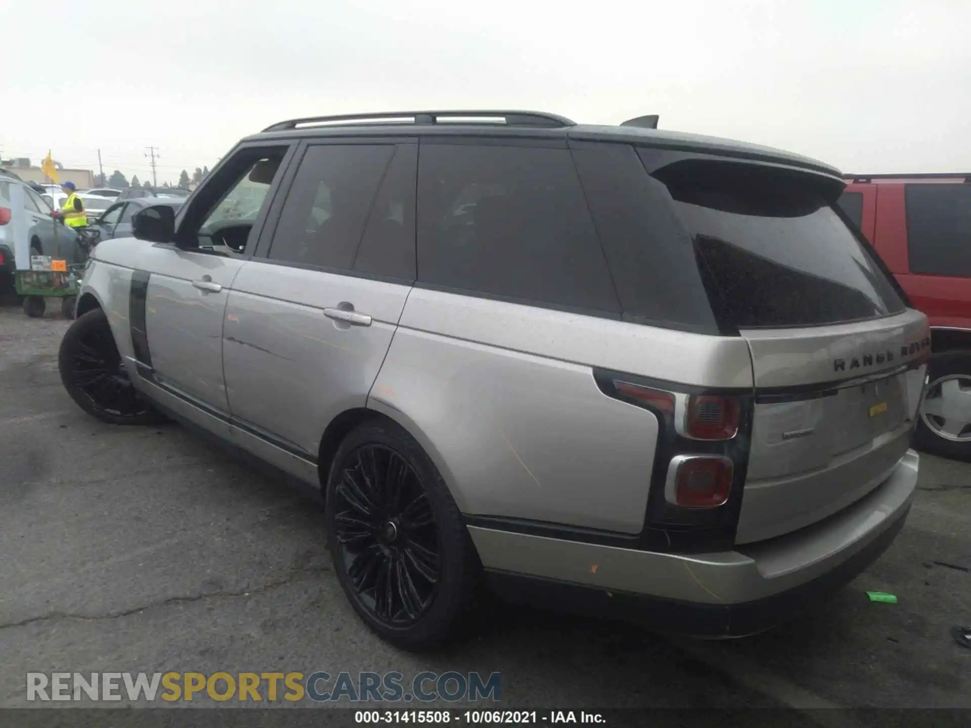 3 Photograph of a damaged car SALGS2REXKA555529 LAND ROVER RANGE ROVER 2019