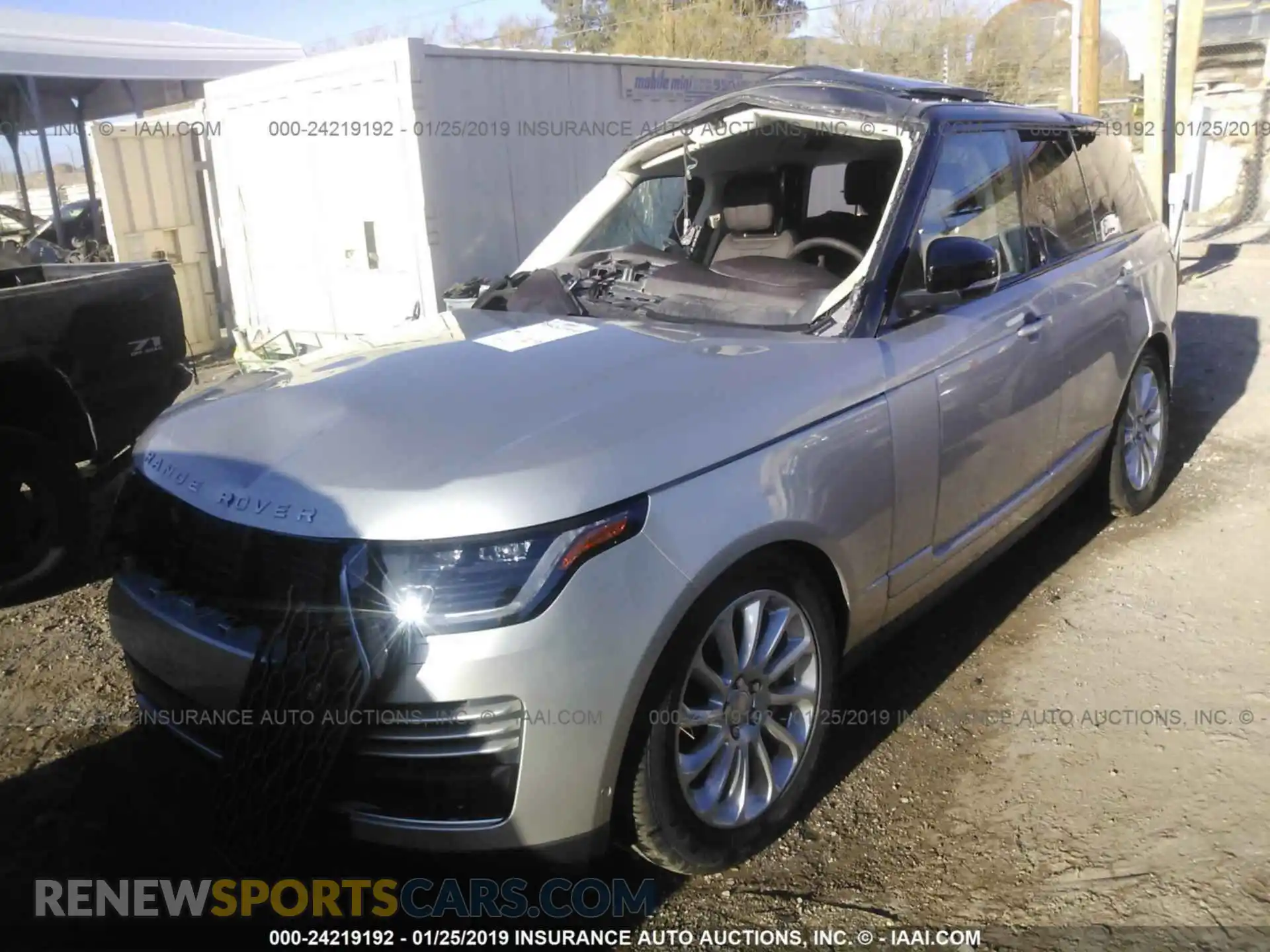 2 Photograph of a damaged car SALGS2SV3KA527601 LAND ROVER RANGE ROVER 2019