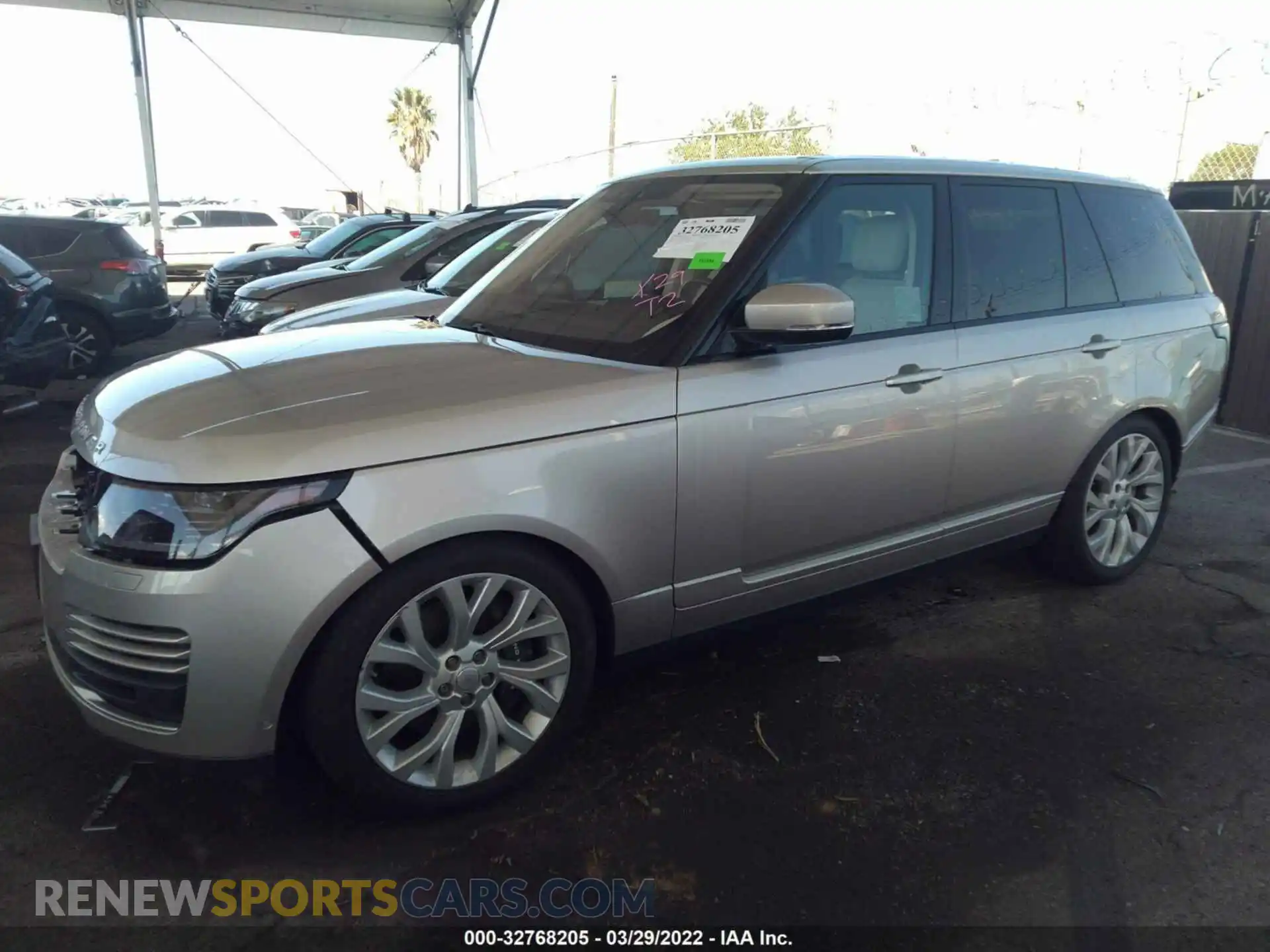 2 Photograph of a damaged car SALGS2SV4KA548358 LAND ROVER RANGE ROVER 2019