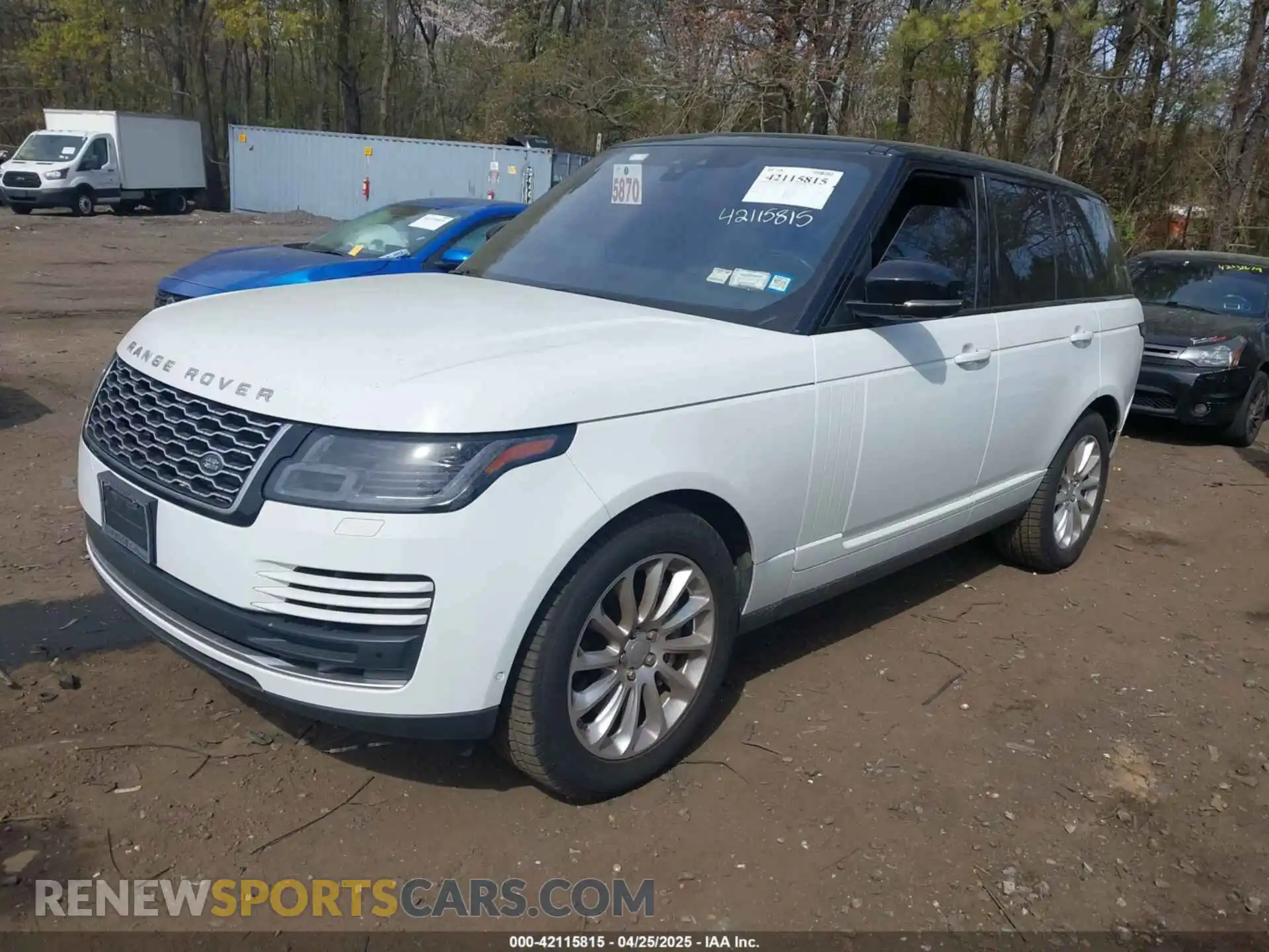 2 Photograph of a damaged car SALGS2SV4KA557464 LAND ROVER RANGE ROVER 2019