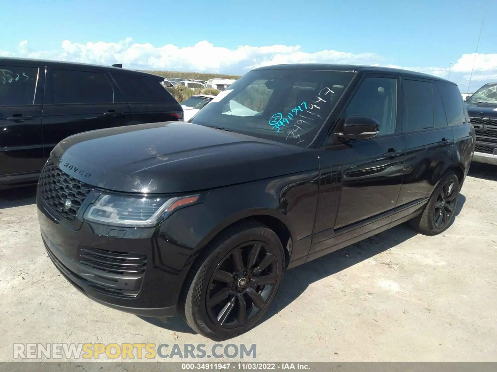 2 Photograph of a damaged car SALGS2SV5KA517913 LAND ROVER RANGE ROVER 2019