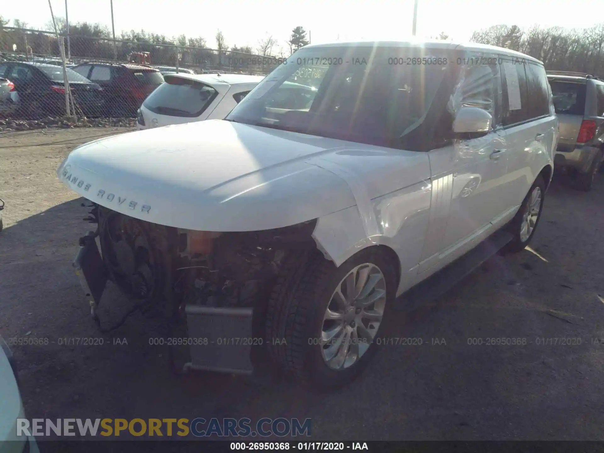 2 Photograph of a damaged car SALGS2SV5KA539541 LAND ROVER RANGE ROVER 2019