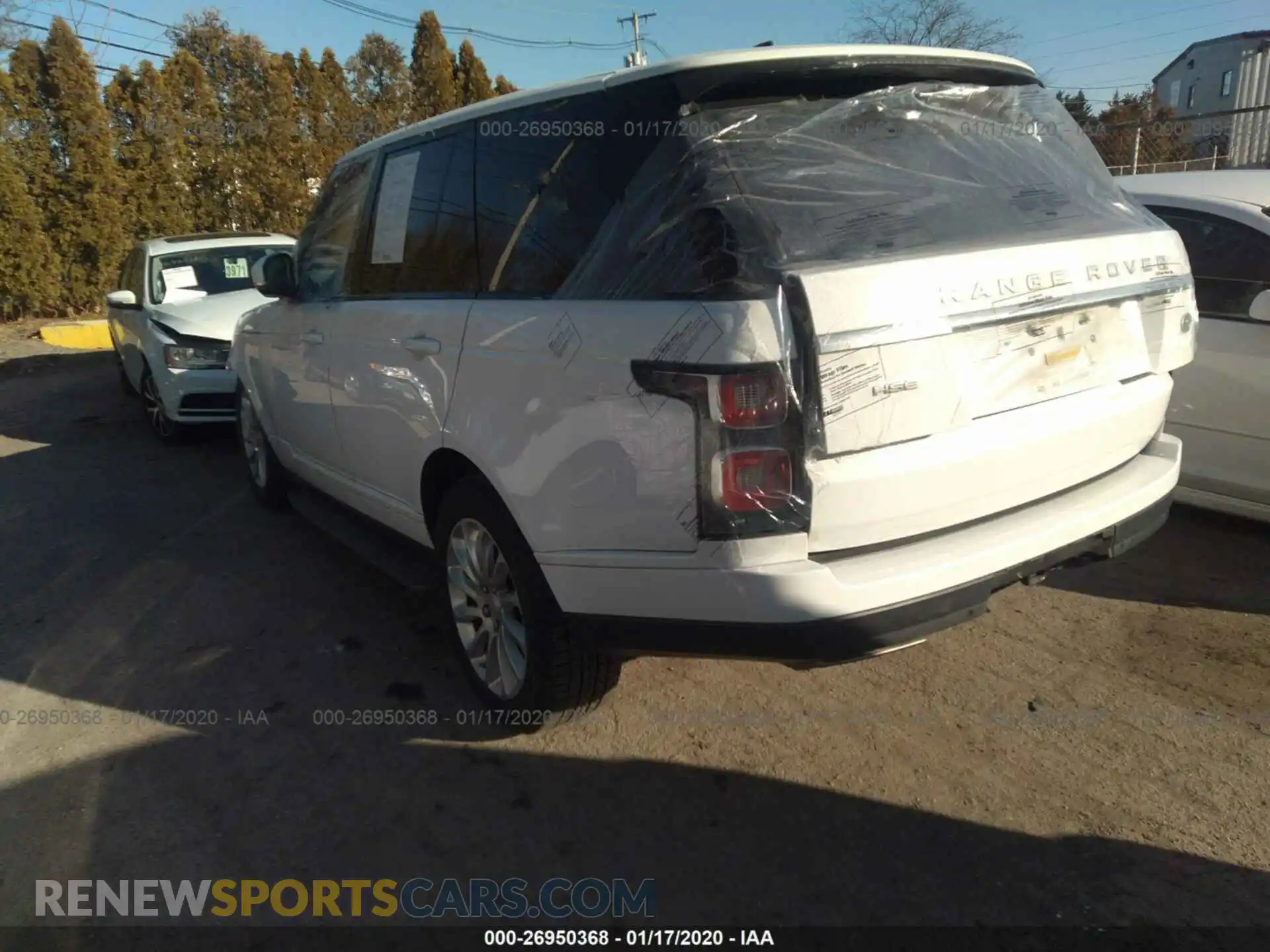 3 Photograph of a damaged car SALGS2SV5KA539541 LAND ROVER RANGE ROVER 2019