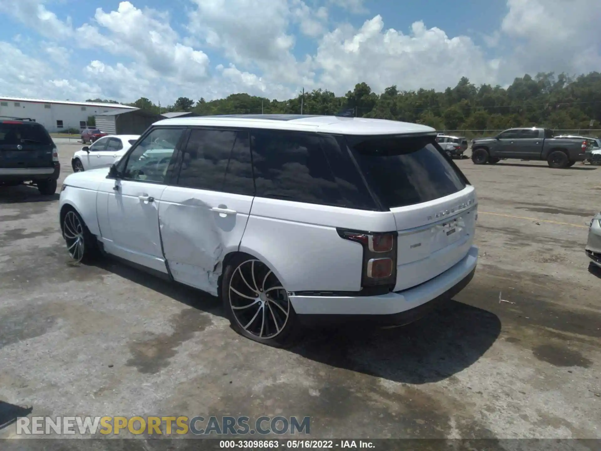 3 Photograph of a damaged car SALGS2SV7KA527293 LAND ROVER RANGE ROVER 2019