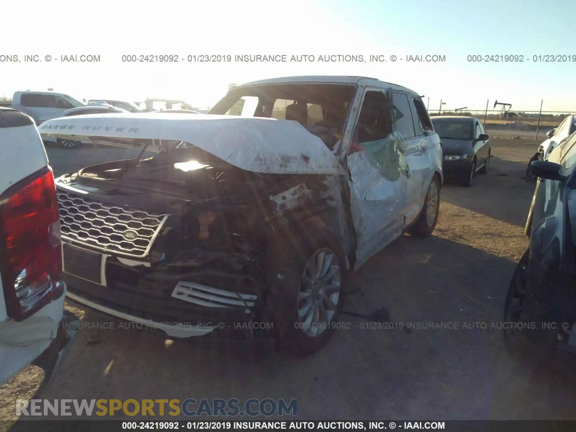 2 Photograph of a damaged car SALGS2SVXKA532293 LAND ROVER RANGE ROVER 2019