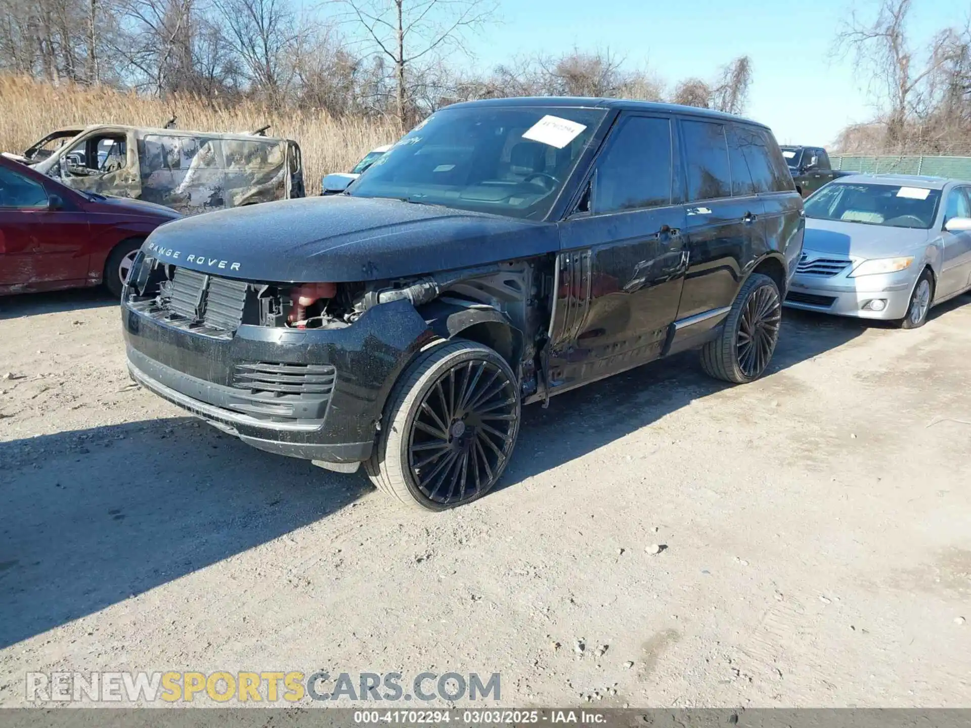 2 Photograph of a damaged car SALGS2SVXKA544332 LAND ROVER RANGE ROVER 2019