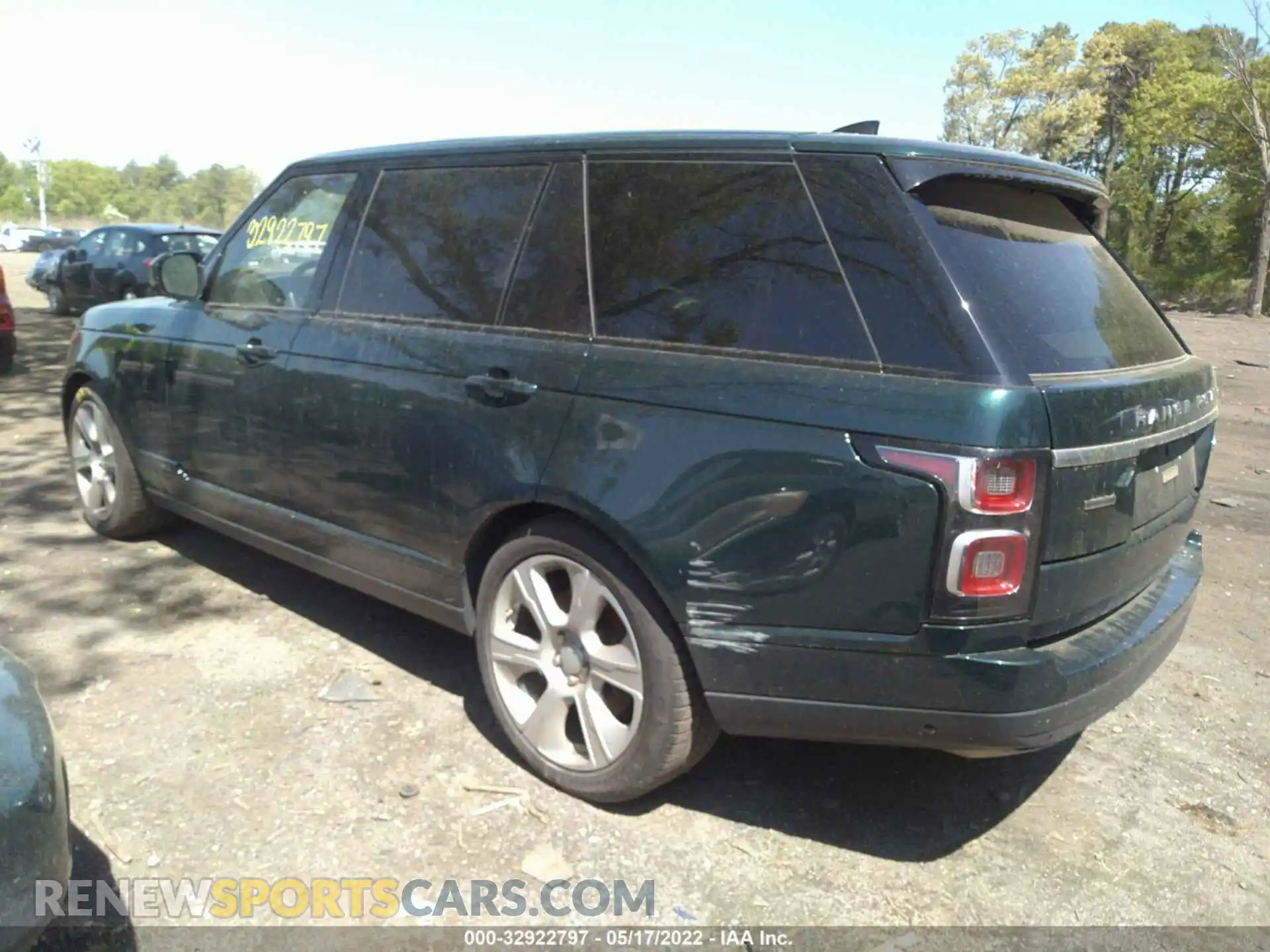 3 Photograph of a damaged car SALGS5RE1KA536501 LAND ROVER RANGE ROVER 2019