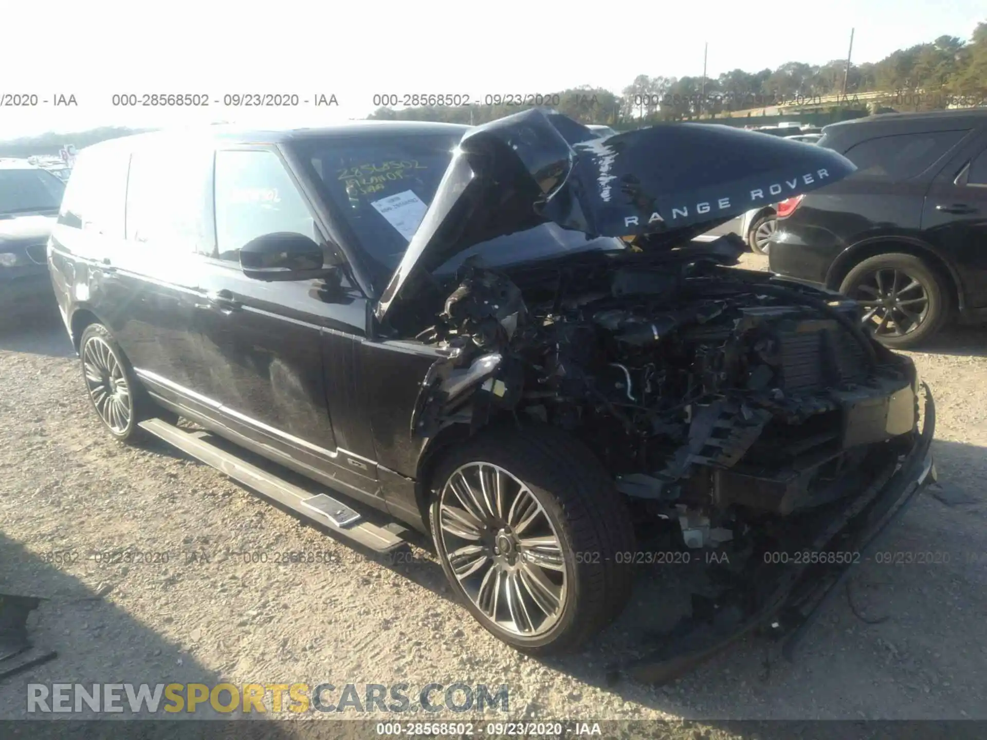 1 Photograph of a damaged car SALGS5RE2KA555865 LAND ROVER RANGE ROVER 2019