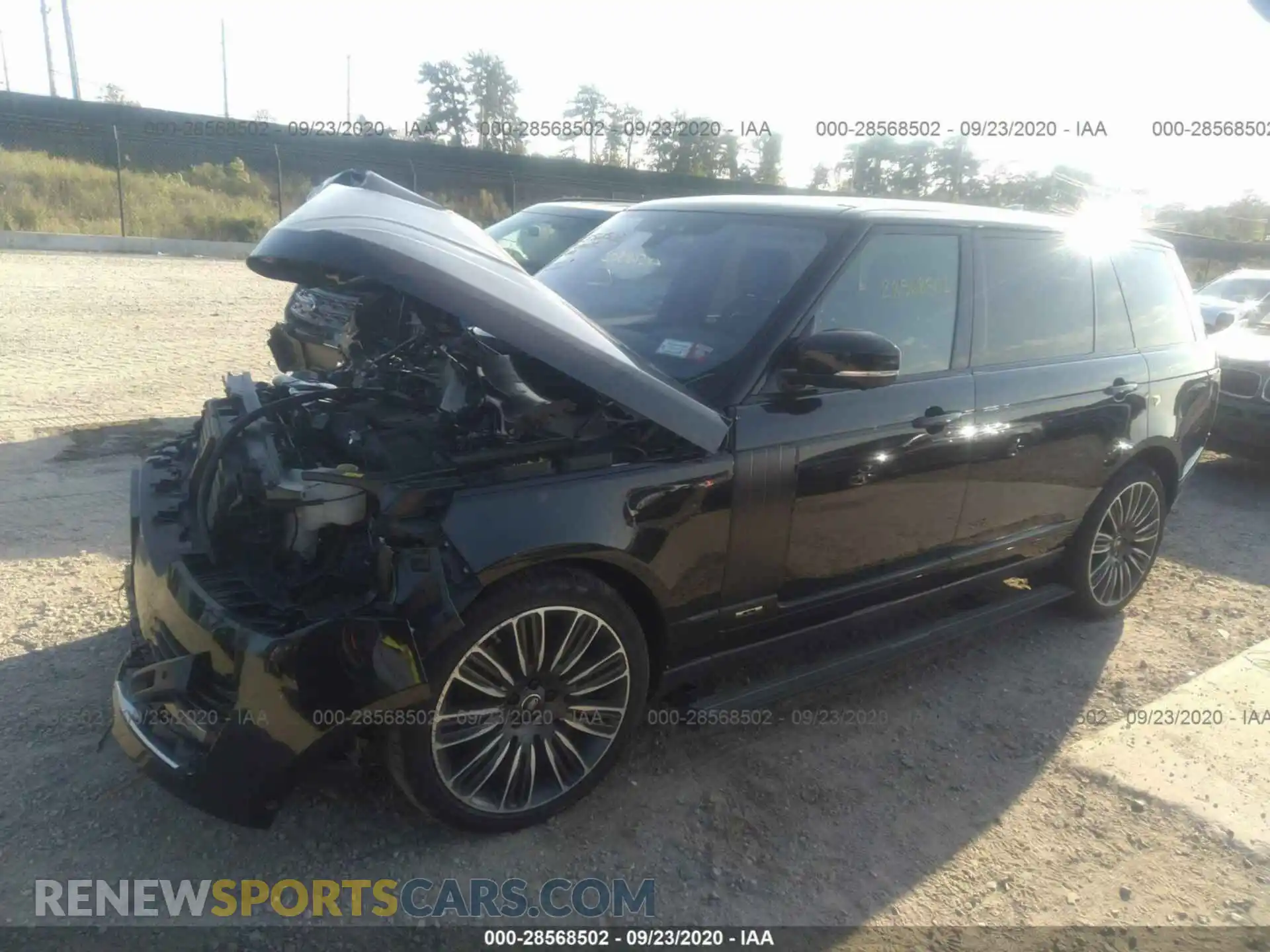 2 Photograph of a damaged car SALGS5RE2KA555865 LAND ROVER RANGE ROVER 2019