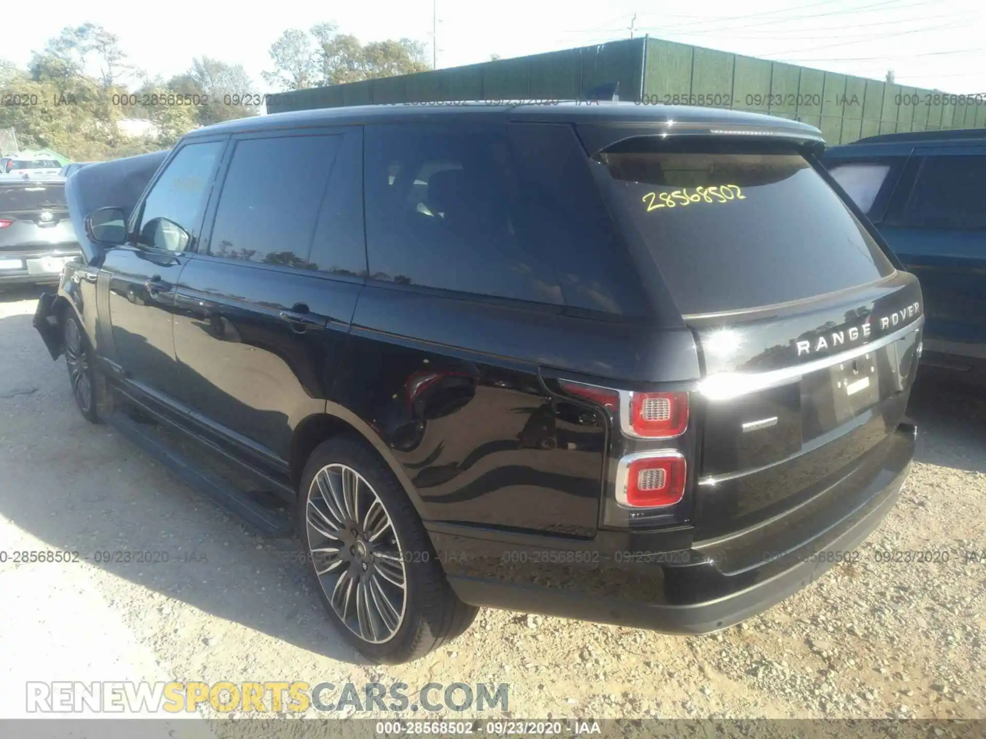 3 Photograph of a damaged car SALGS5RE2KA555865 LAND ROVER RANGE ROVER 2019
