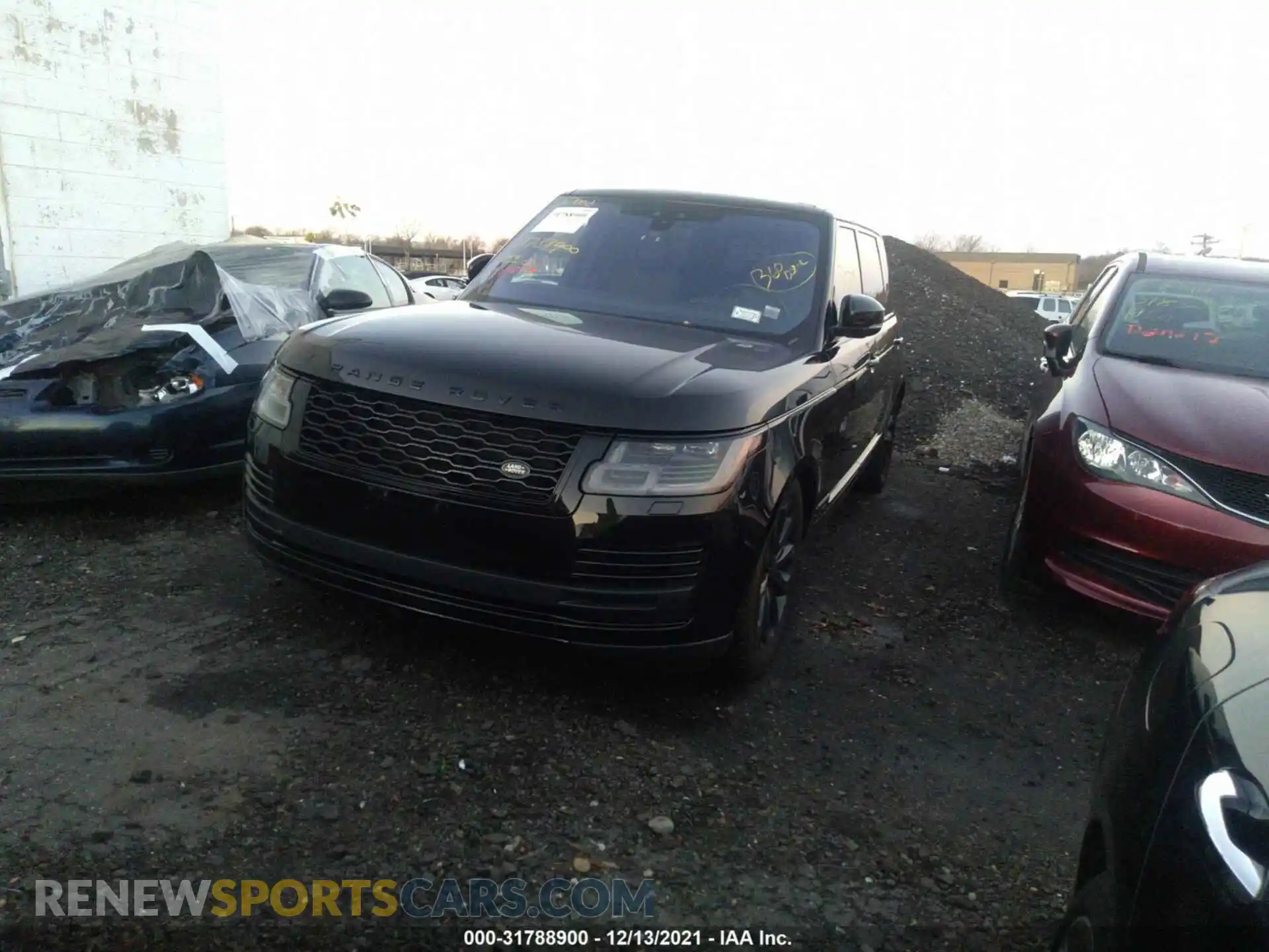 2 Photograph of a damaged car SALGS5RE3KA557267 LAND ROVER RANGE ROVER 2019