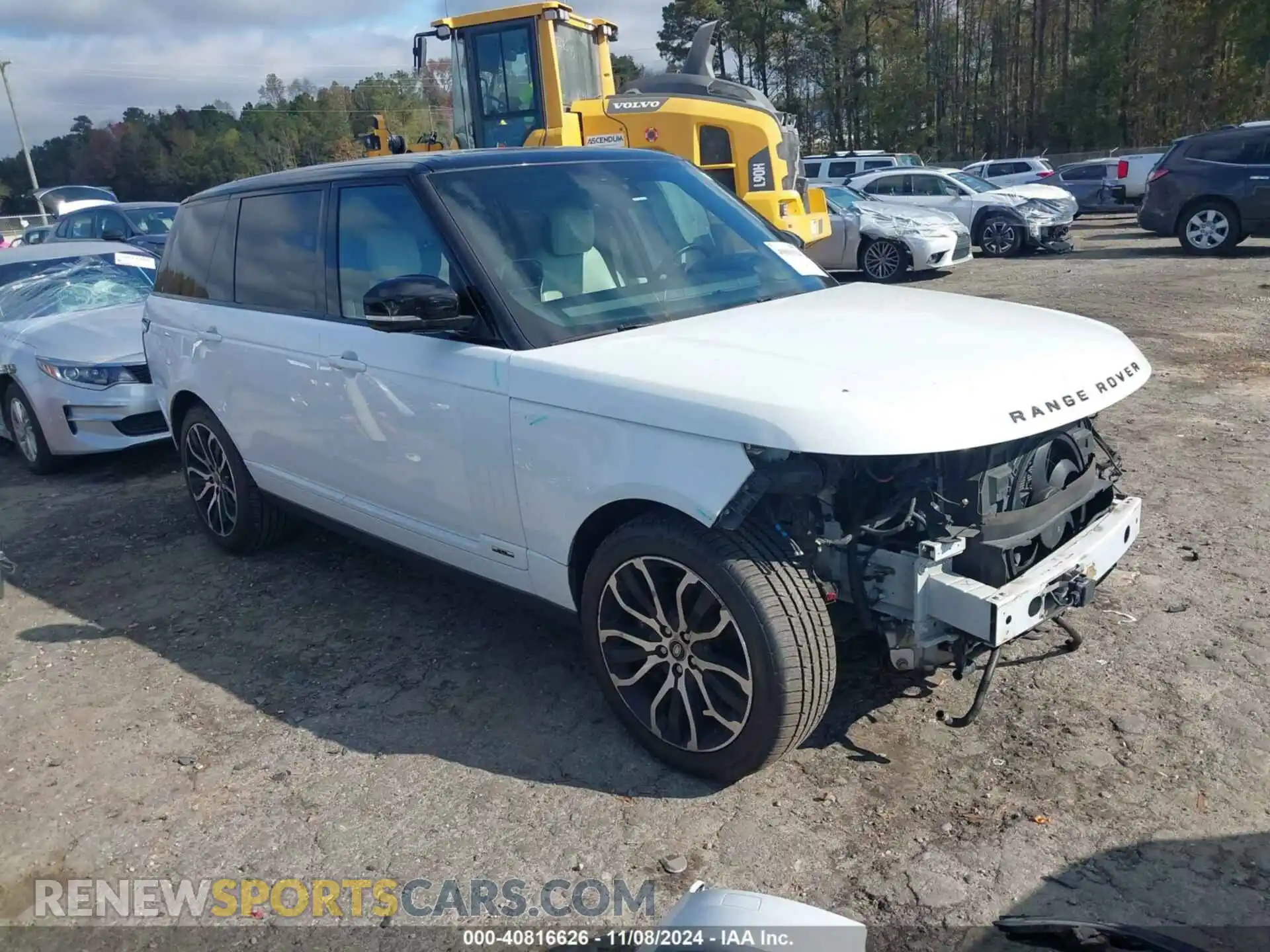 1 Фотография поврежденного автомобиля SALGS5RE9KA541283 LAND ROVER RANGE ROVER 2019