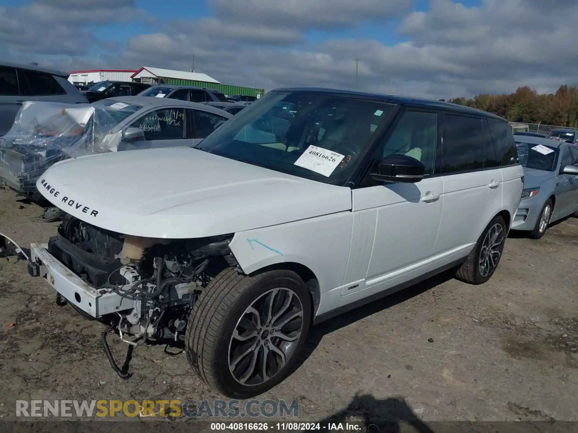 2 Фотография поврежденного автомобиля SALGS5RE9KA541283 LAND ROVER RANGE ROVER 2019