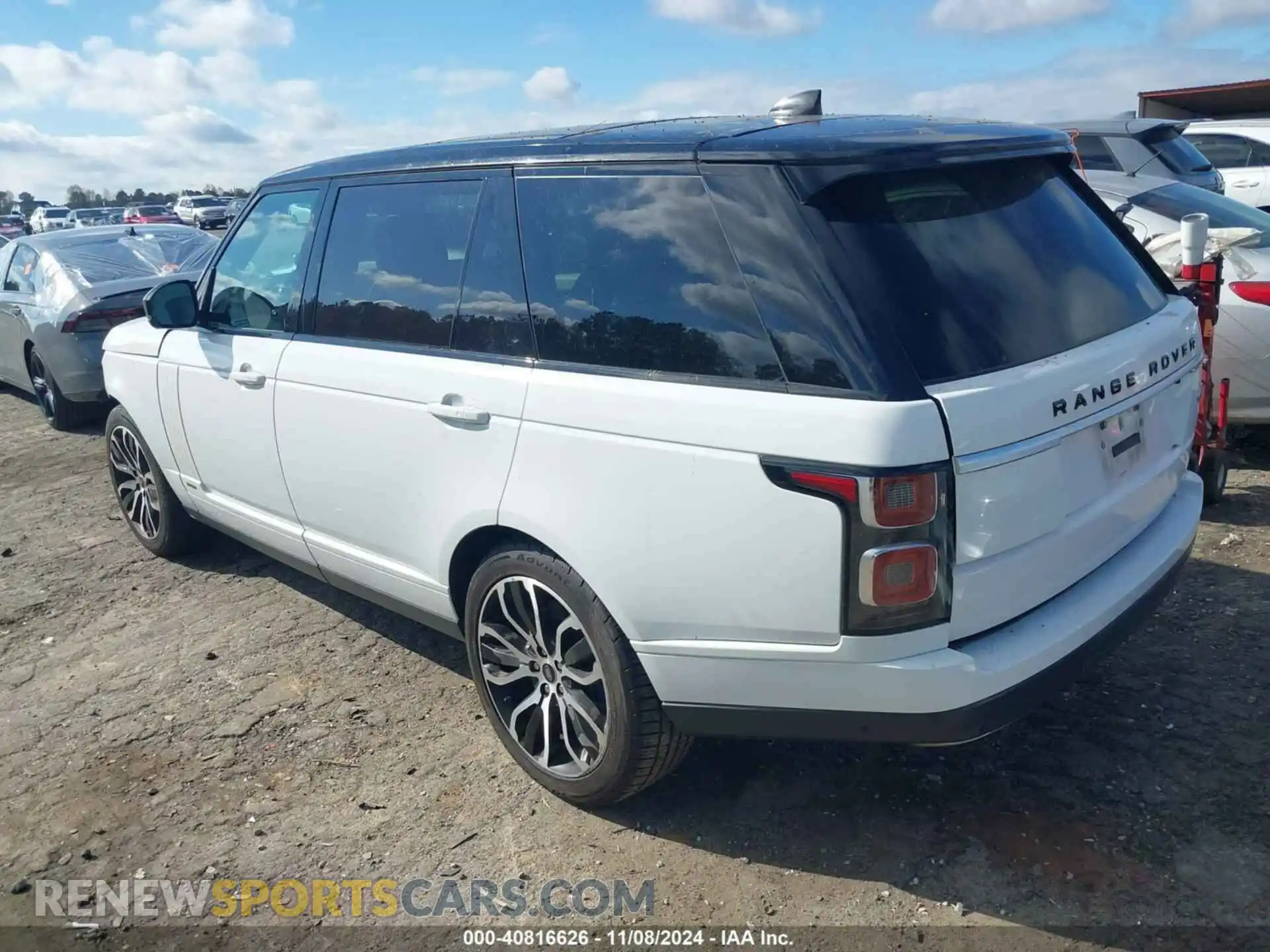 3 Фотография поврежденного автомобиля SALGS5RE9KA541283 LAND ROVER RANGE ROVER 2019
