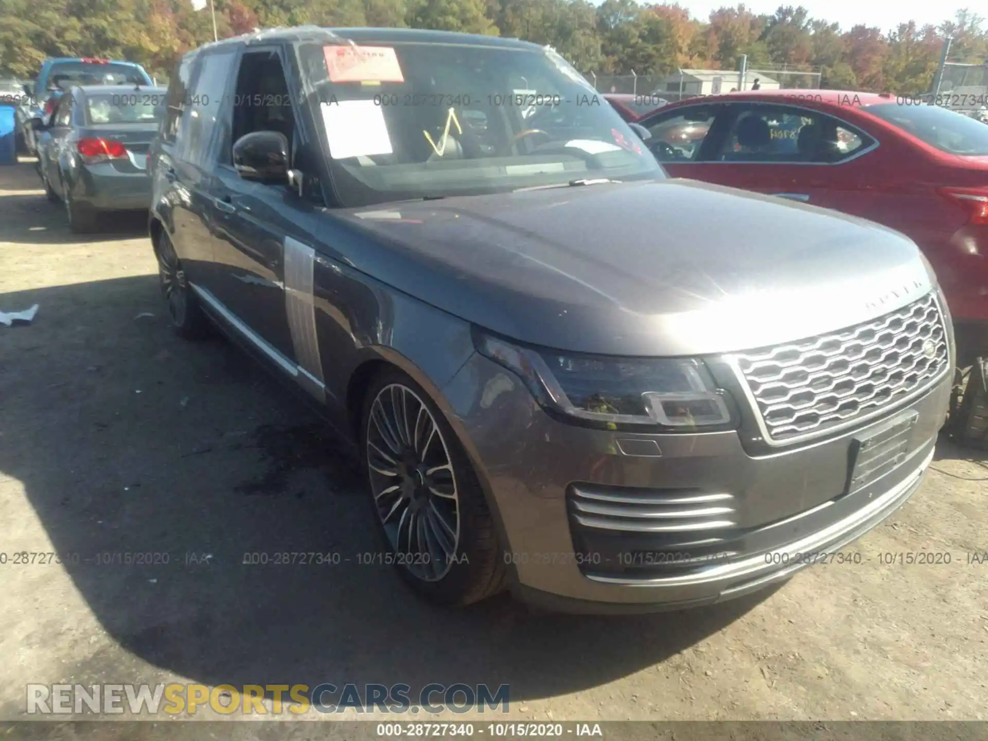 1 Photograph of a damaged car SALGV2RE8KA535075 LAND ROVER RANGE ROVER 2019