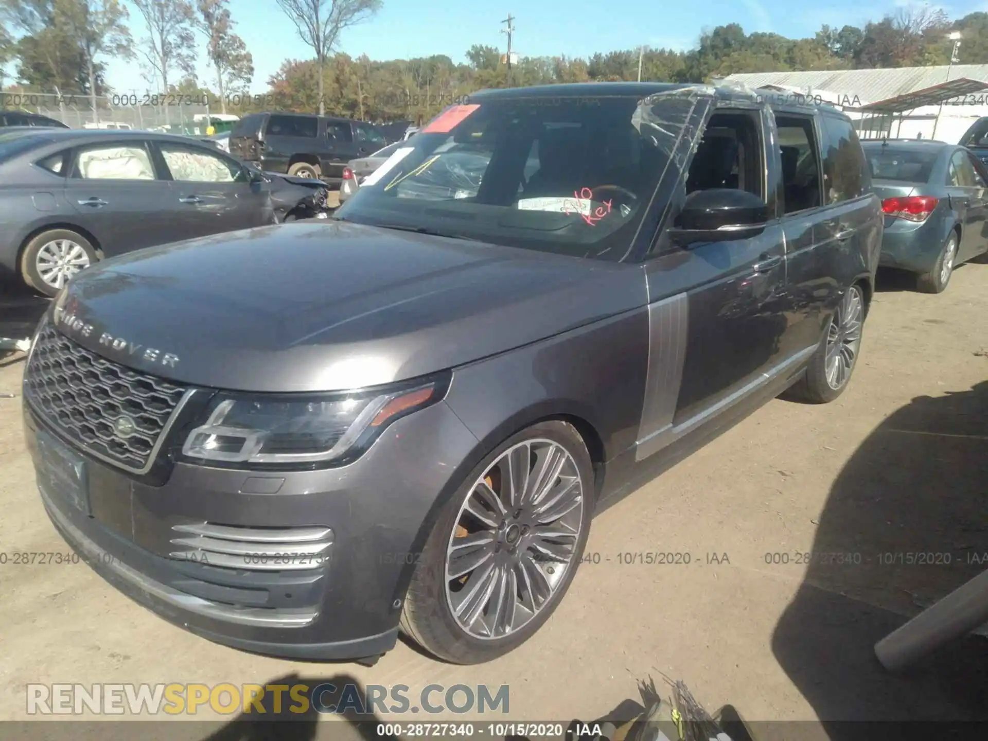 2 Photograph of a damaged car SALGV2RE8KA535075 LAND ROVER RANGE ROVER 2019