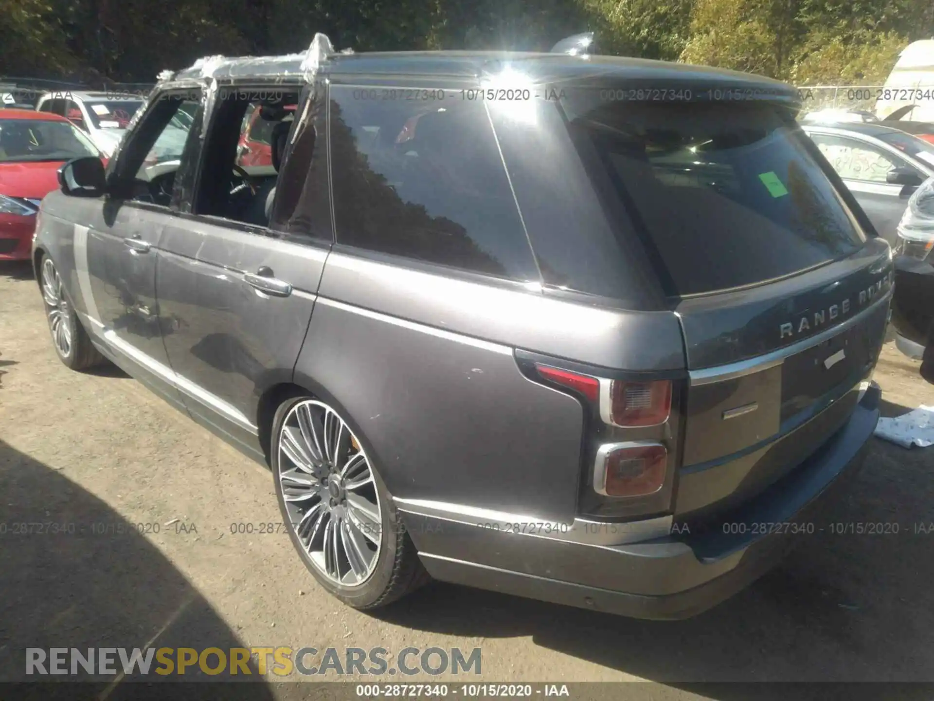 3 Photograph of a damaged car SALGV2RE8KA535075 LAND ROVER RANGE ROVER 2019