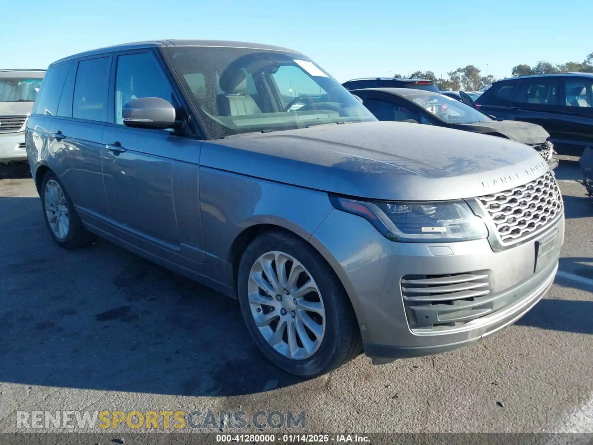 1 Photograph of a damaged car SALGS2RU3LA578675 LAND ROVER RANGE ROVER 2020