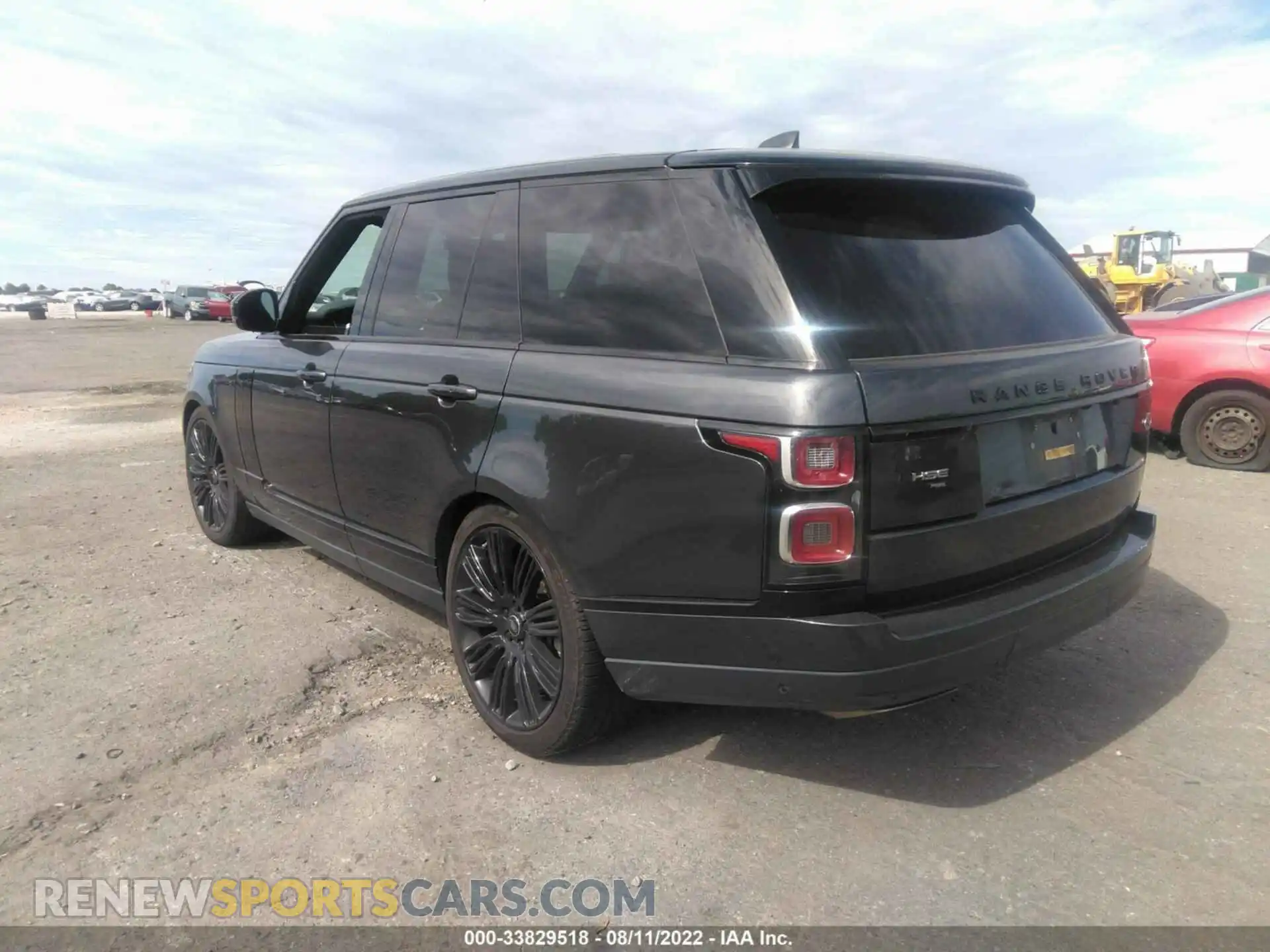 3 Photograph of a damaged car SALGS2SE0LA573288 LAND ROVER RANGE ROVER 2020