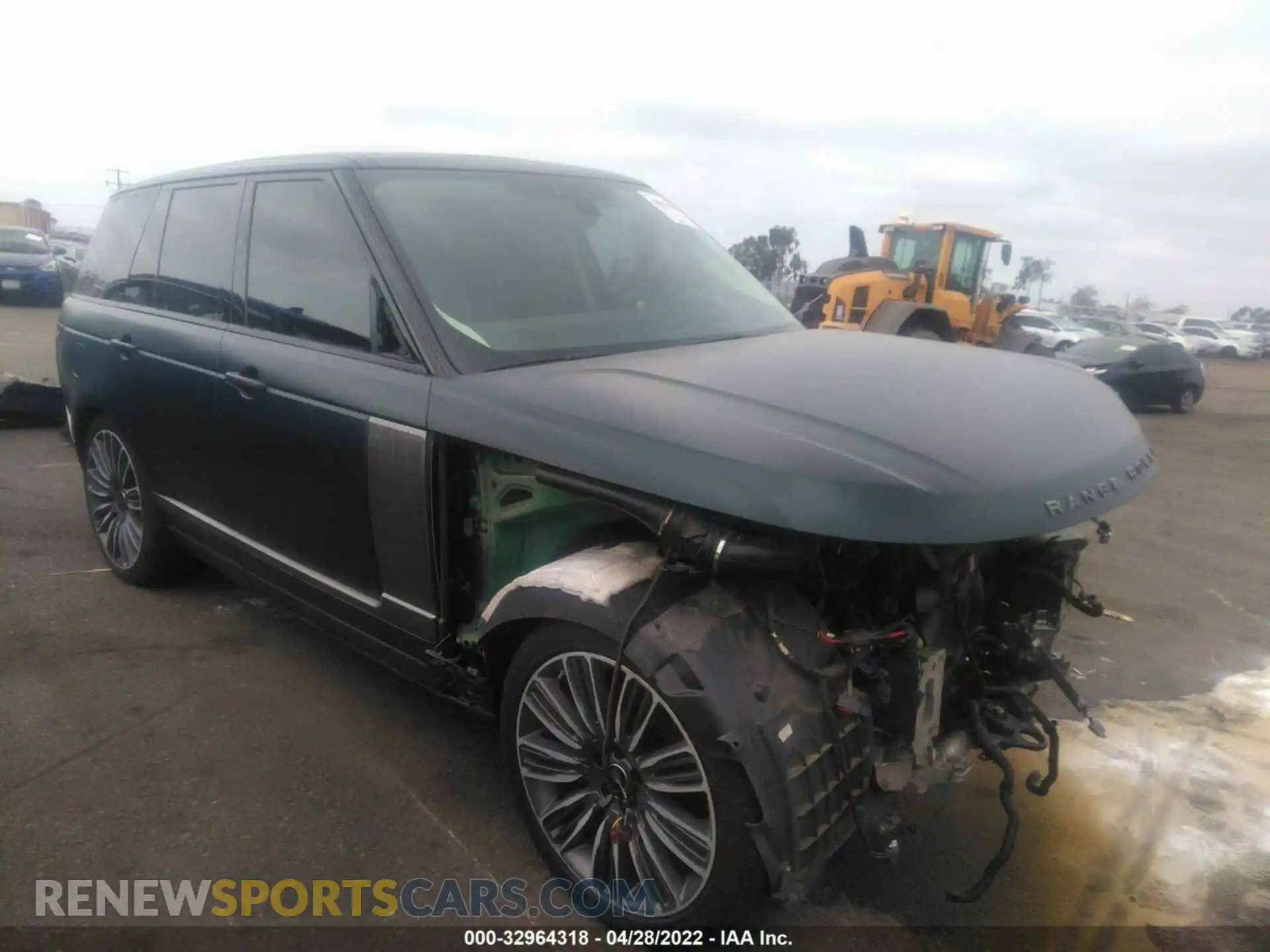 1 Photograph of a damaged car SALGS2SE2LA590724 LAND ROVER RANGE ROVER 2020