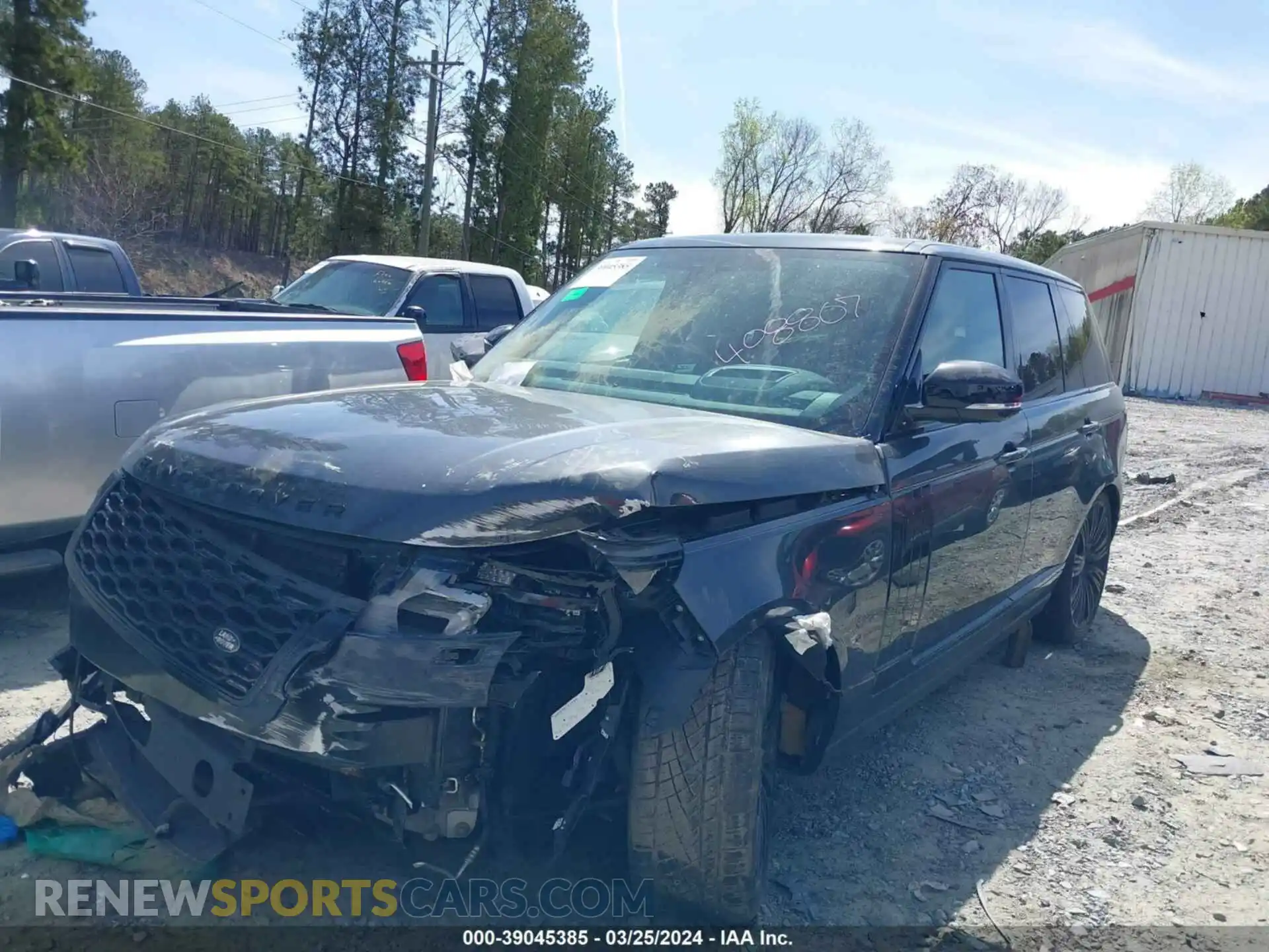 2 Photograph of a damaged car SALGS2SE7LA408807 LAND ROVER RANGE ROVER 2020