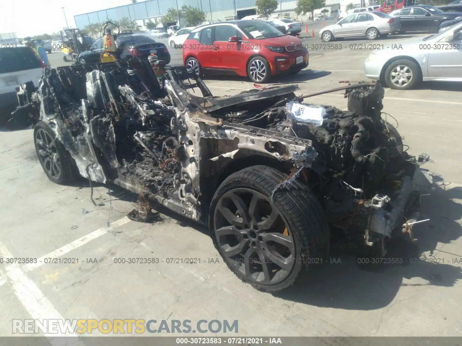 1 fotografías del automóvil dañado SALGS2SE8LA400151 LAND ROVER RANGE ROVER 2020