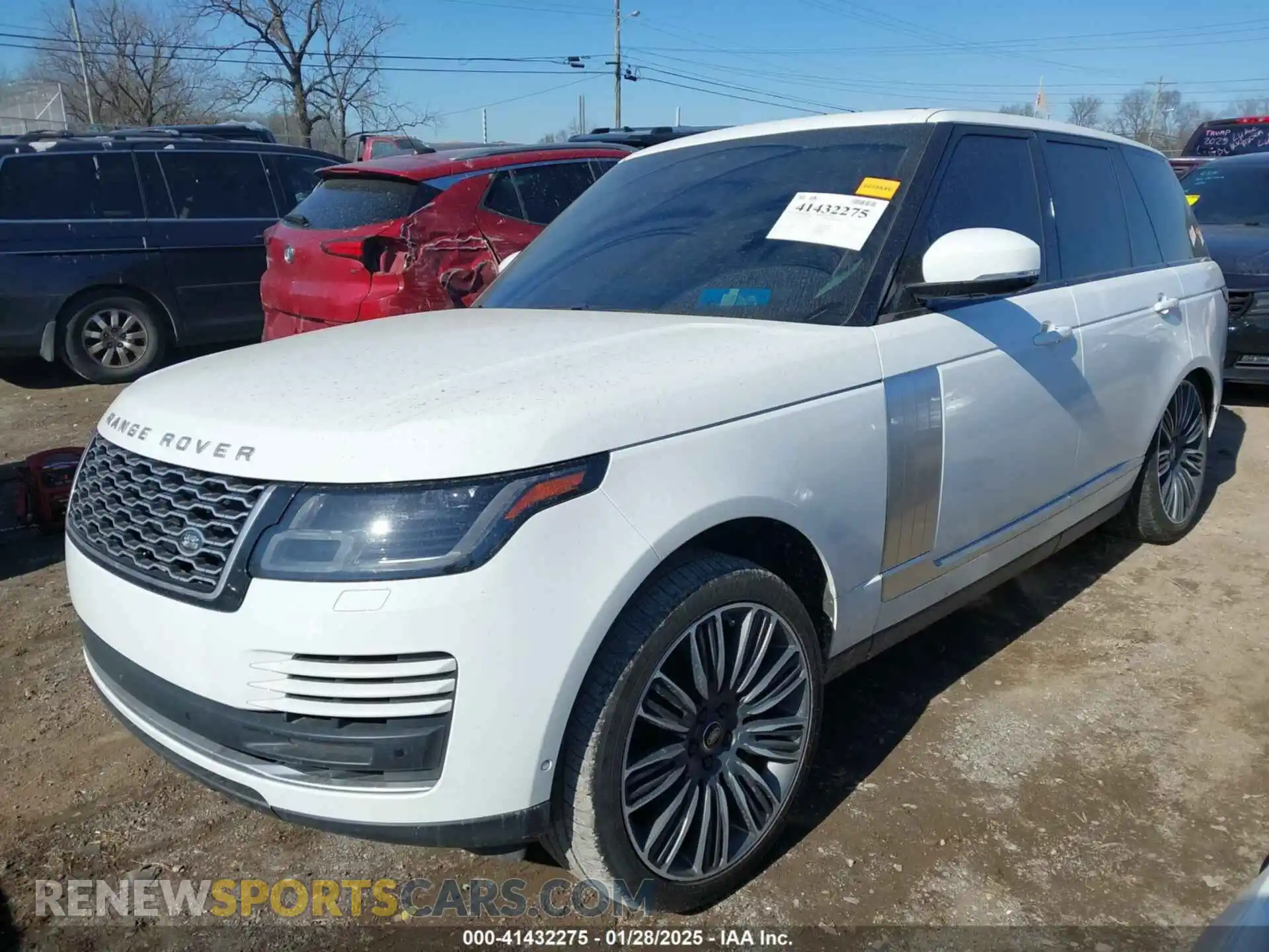 2 Photograph of a damaged car SALGS2SE8LA591649 LAND ROVER RANGE ROVER 2020