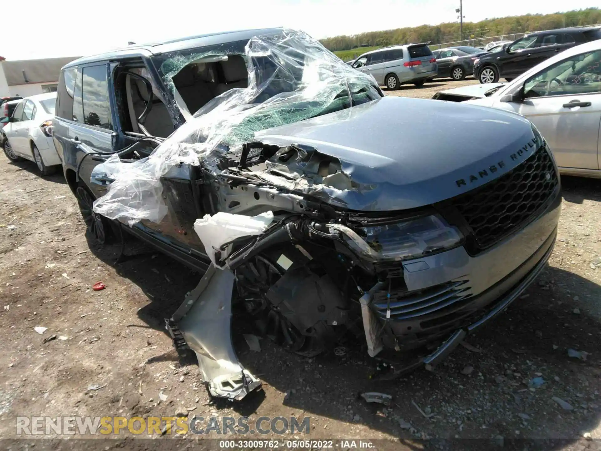 1 Photograph of a damaged car SALGS2SE9LA592356 LAND ROVER RANGE ROVER 2020