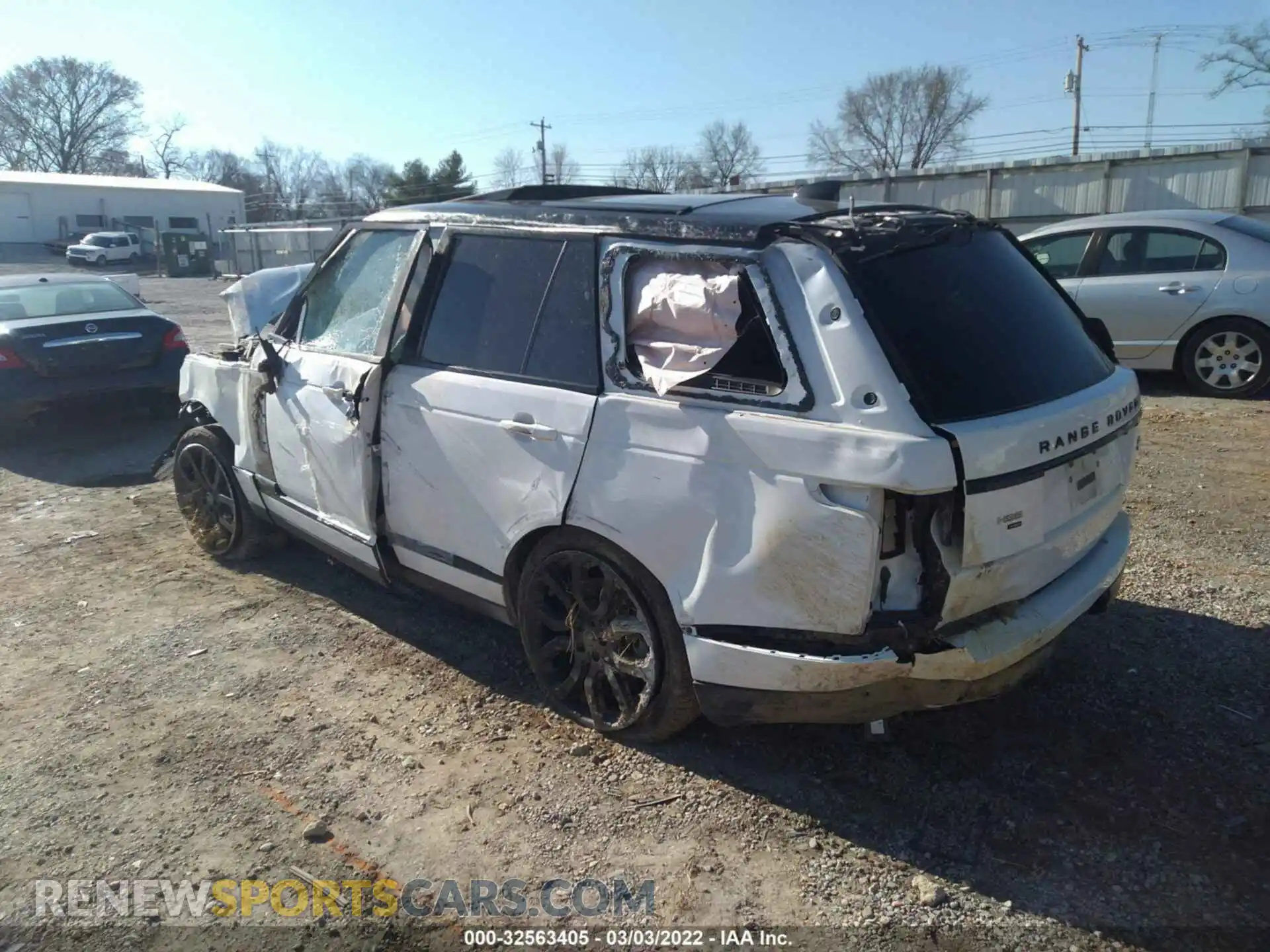 3 Photograph of a damaged car SALGS2SEXLA579700 LAND ROVER RANGE ROVER 2020