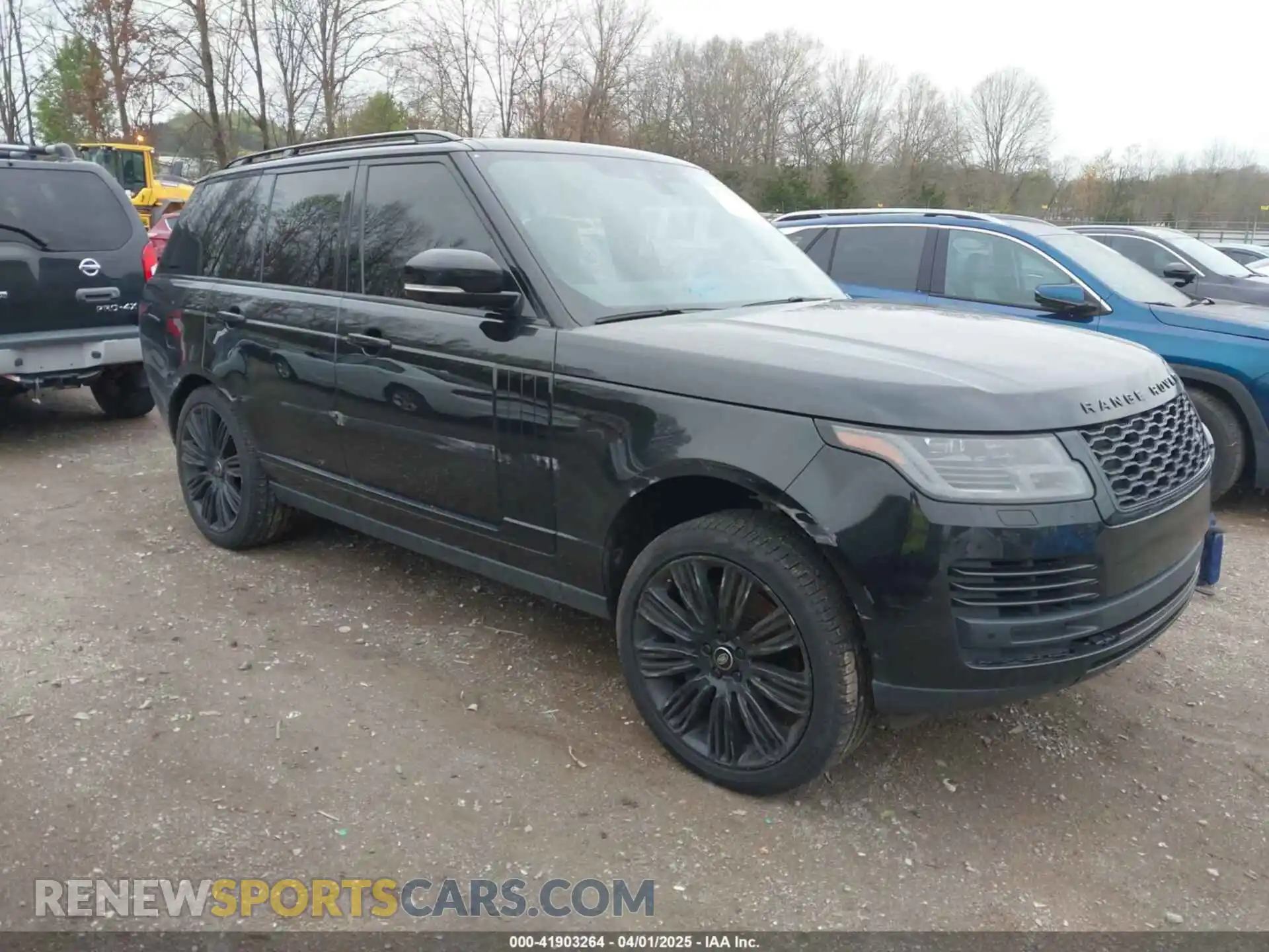 1 Photograph of a damaged car SALGS2RU0MA418187 LAND ROVER RANGE ROVER 2021